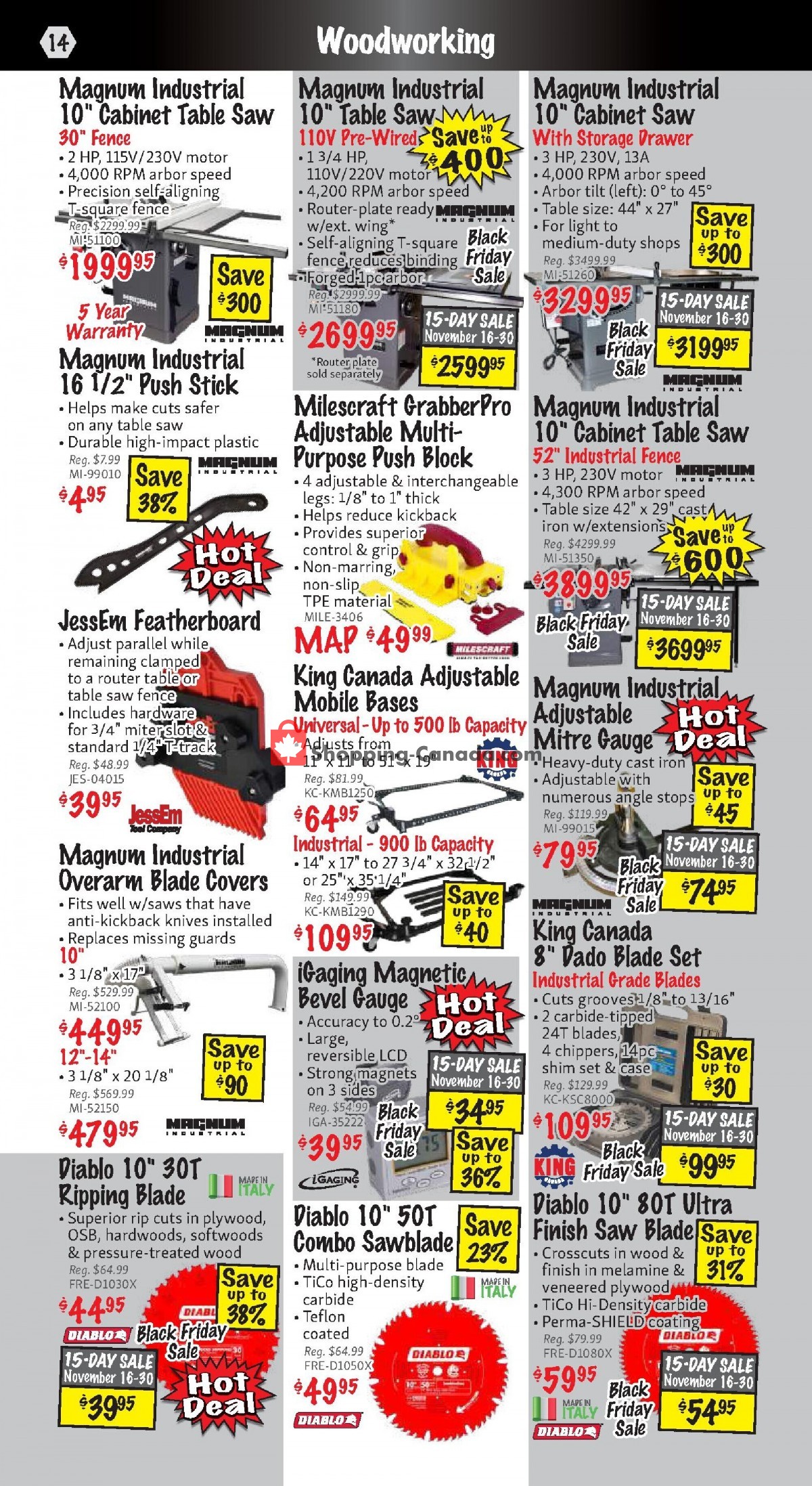 KMS Tools & Equipment flyer from Wednesday November 1, 2023 to Thursday November 30, 2023 - page 14