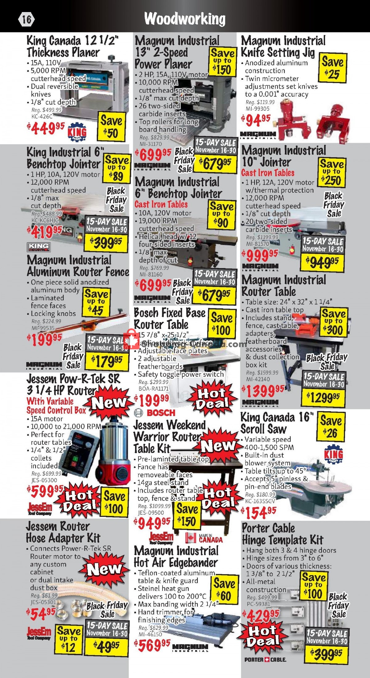 KMS Tools & Equipment flyer from Wednesday November 1, 2023 to Thursday November 30, 2023 - page 16