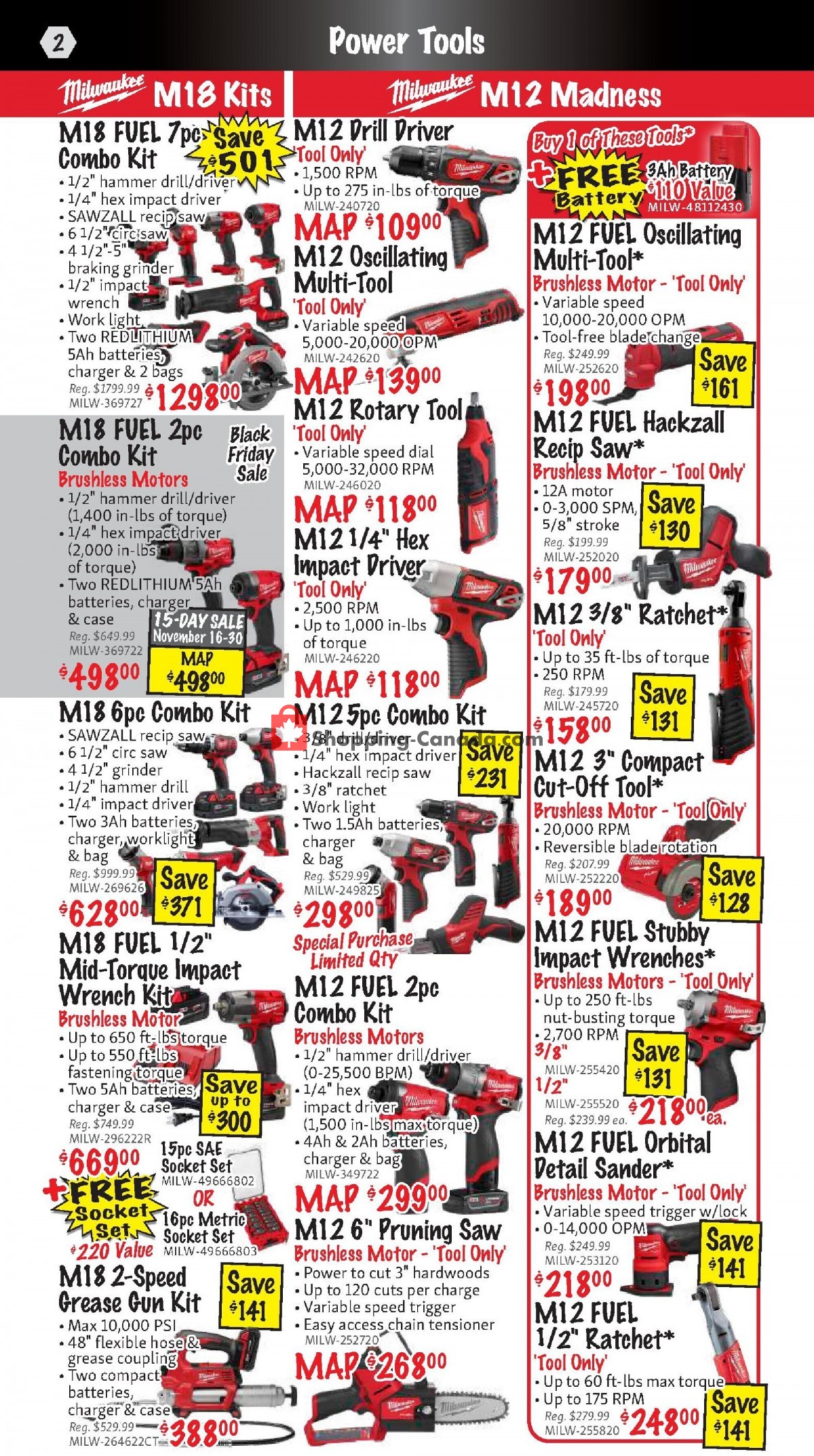 KMS Tools & Equipment flyer from Wednesday November 1, 2023 to Thursday November 30, 2023 - page 2