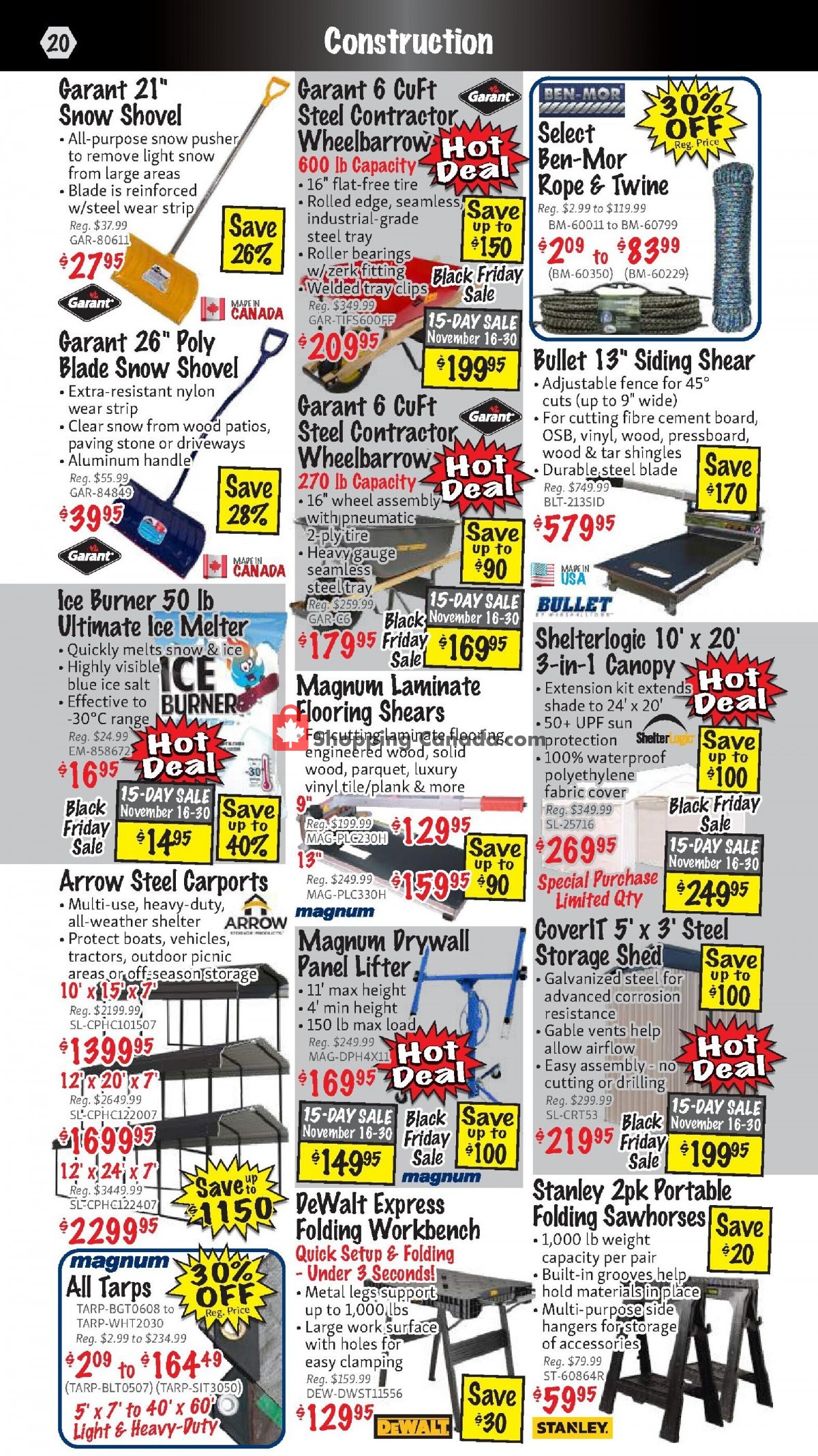 KMS Tools & Equipment flyer from Wednesday November 1, 2023 to Thursday November 30, 2023 - page 20