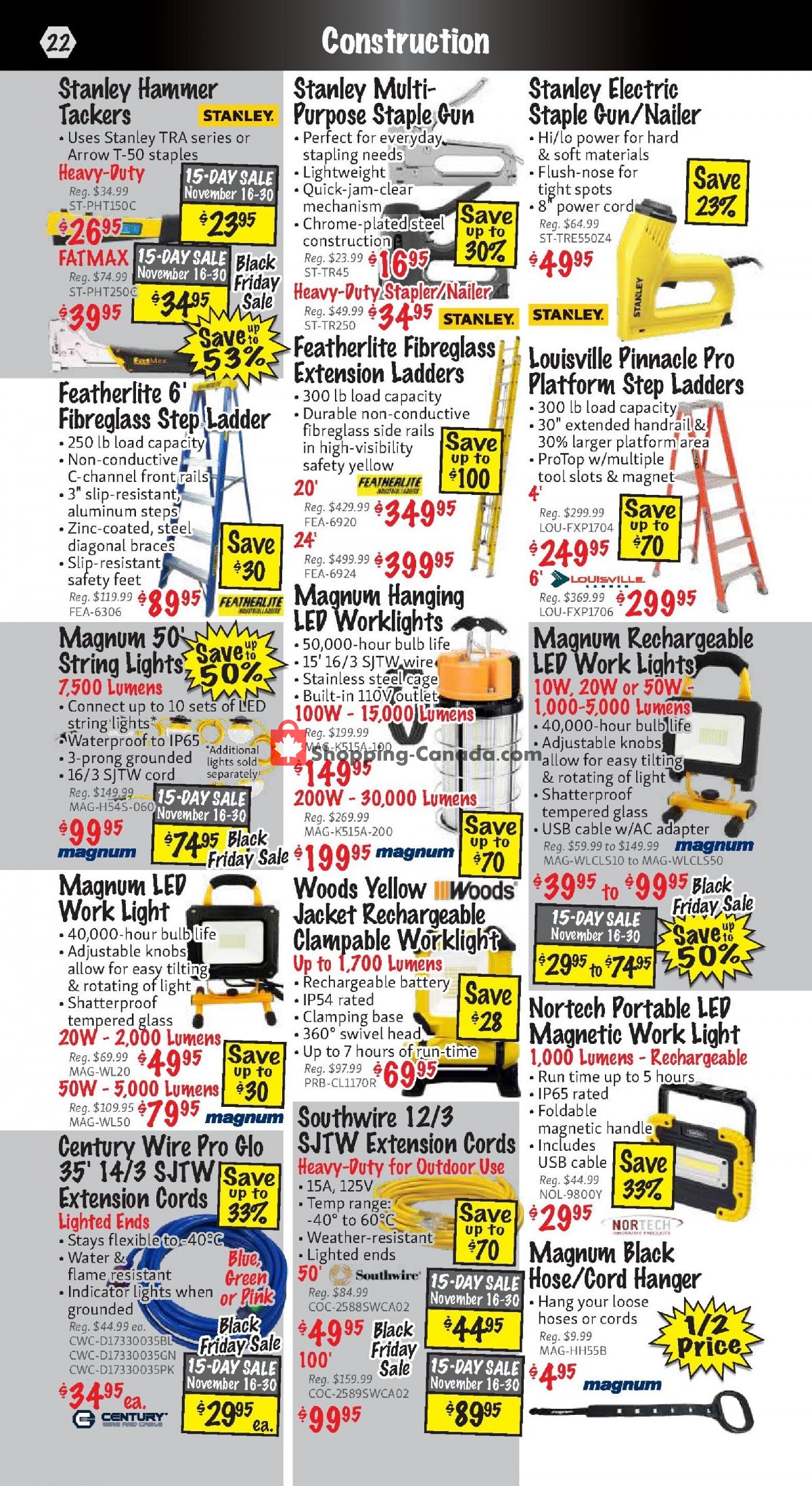 KMS Tools & Equipment flyer from Wednesday November 1, 2023 to Thursday November 30, 2023 - page 22