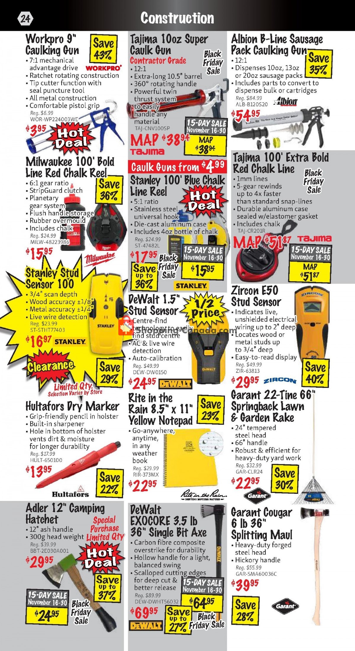 KMS Tools & Equipment flyer from Wednesday November 1, 2023 to Thursday November 30, 2023 - page 24