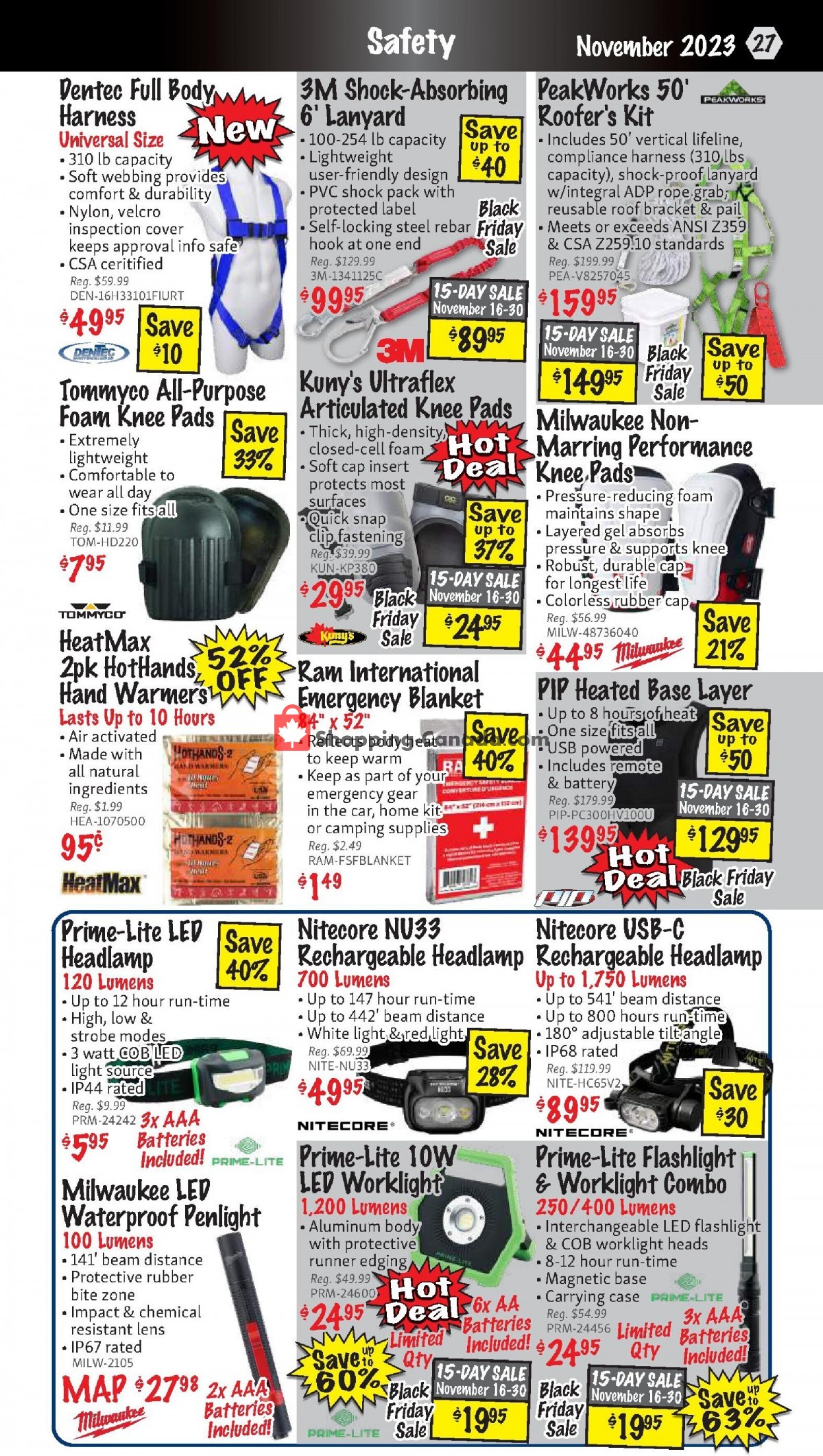 KMS Tools & Equipment flyer from Wednesday November 1, 2023 to Thursday November 30, 2023 - page 27