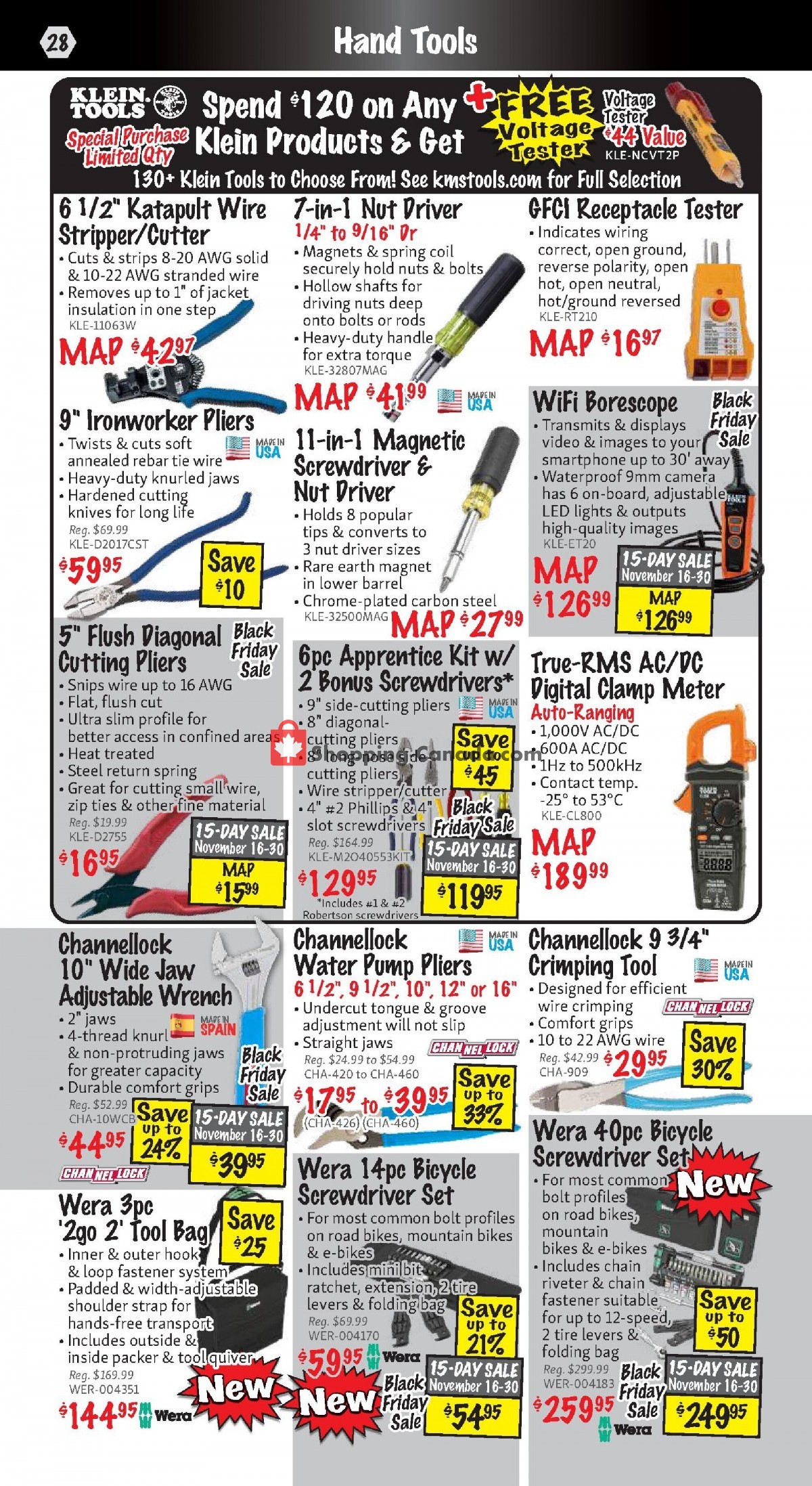 KMS Tools & Equipment flyer from Wednesday November 1, 2023 to Thursday November 30, 2023 - page 28