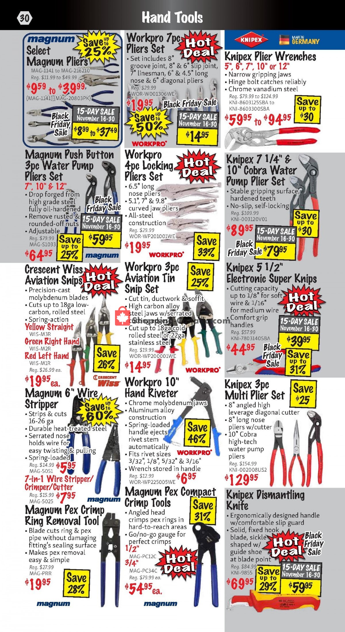 KMS Tools & Equipment flyer from Wednesday November 1, 2023 to Thursday November 30, 2023 - page 30