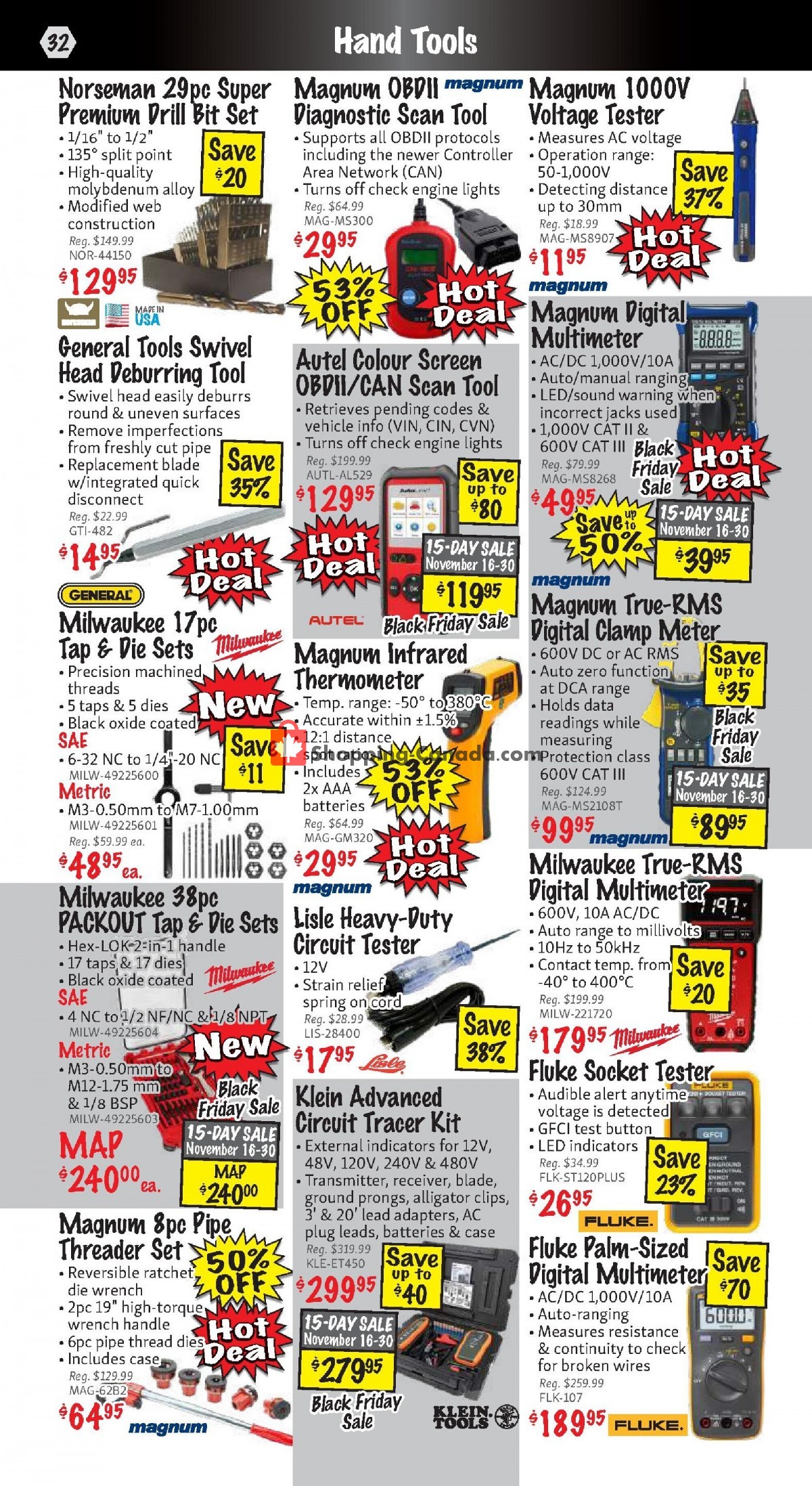 KMS Tools & Equipment flyer from Wednesday November 1, 2023 to Thursday November 30, 2023 - page 32