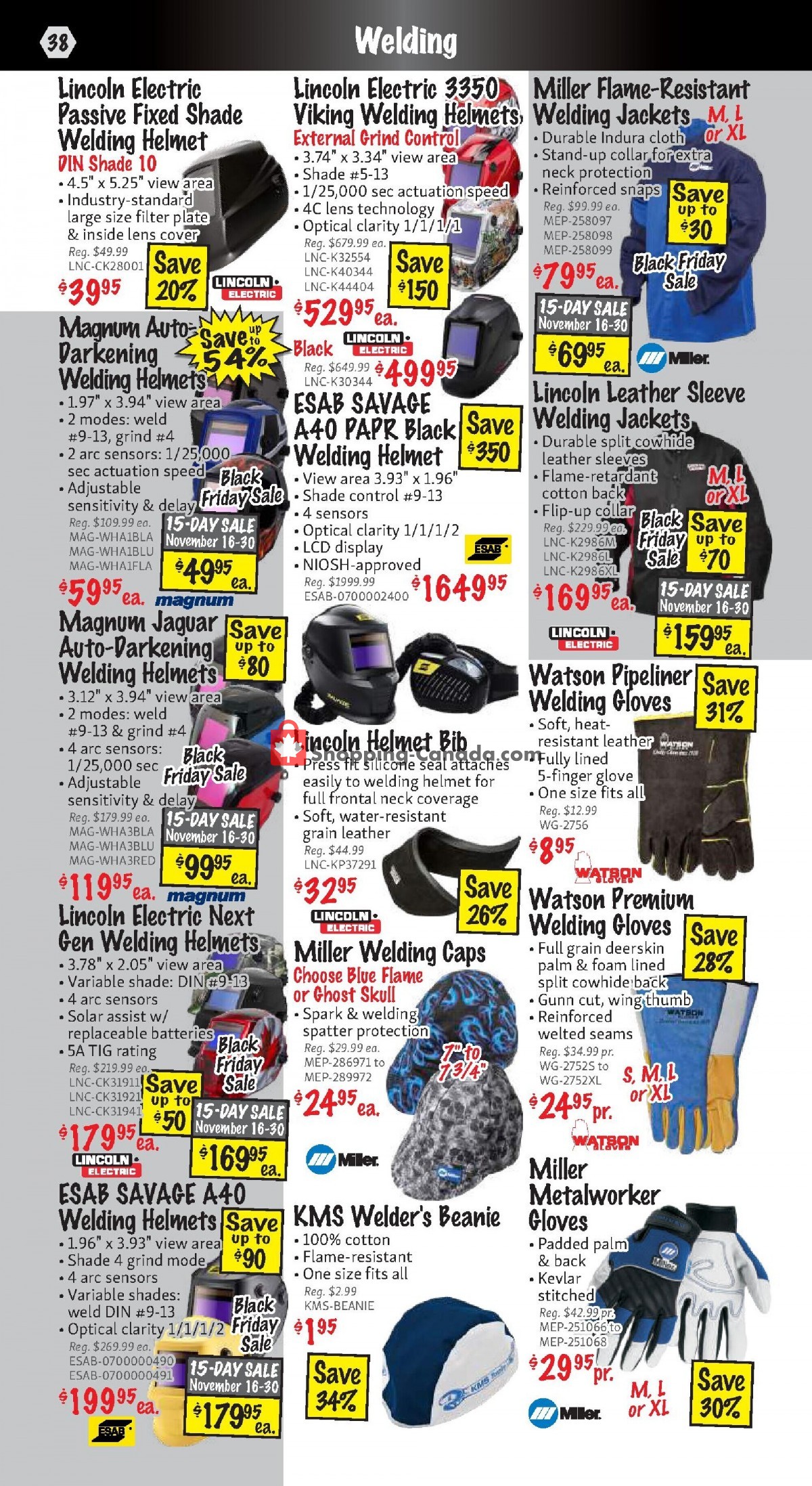 KMS Tools & Equipment flyer from Wednesday November 1, 2023 to Thursday November 30, 2023 - page 38