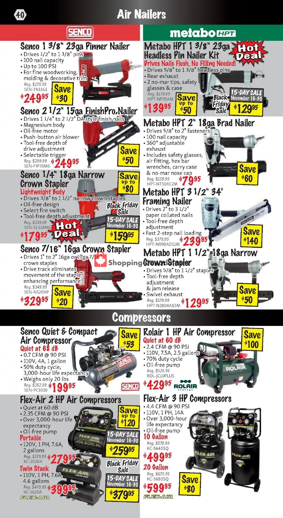 KMS Tools & Equipment flyer from Wednesday November 1, 2023 to Thursday November 30, 2023 - page 40