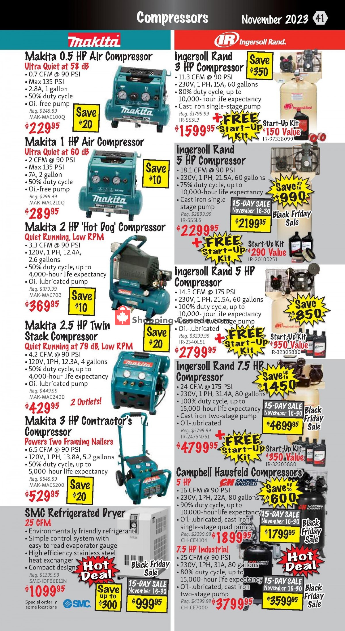 KMS Tools & Equipment flyer from Wednesday November 1, 2023 to Thursday November 30, 2023 - page 41