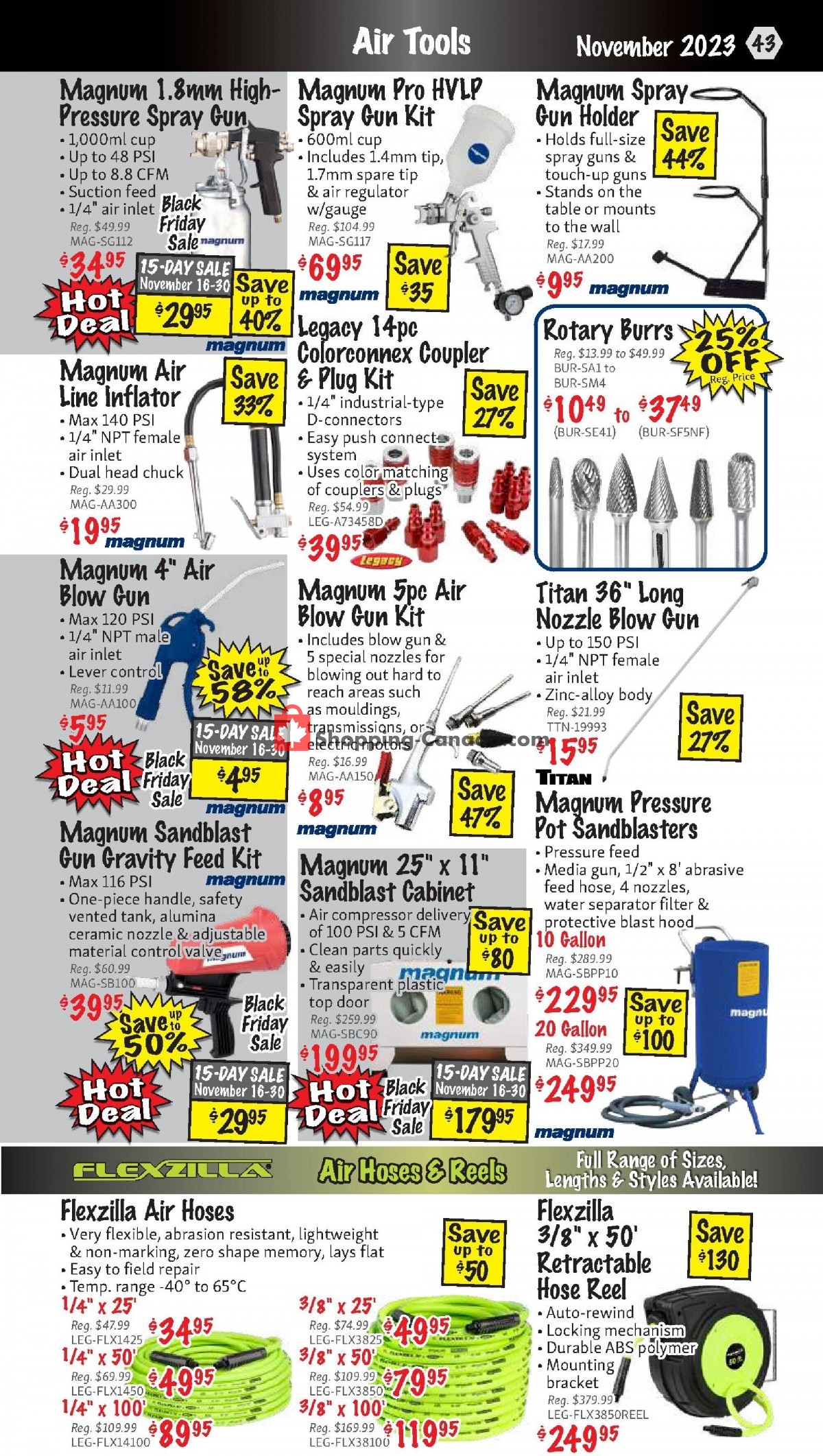 KMS Tools & Equipment flyer from Wednesday November 1, 2023 to Thursday November 30, 2023 - page 43