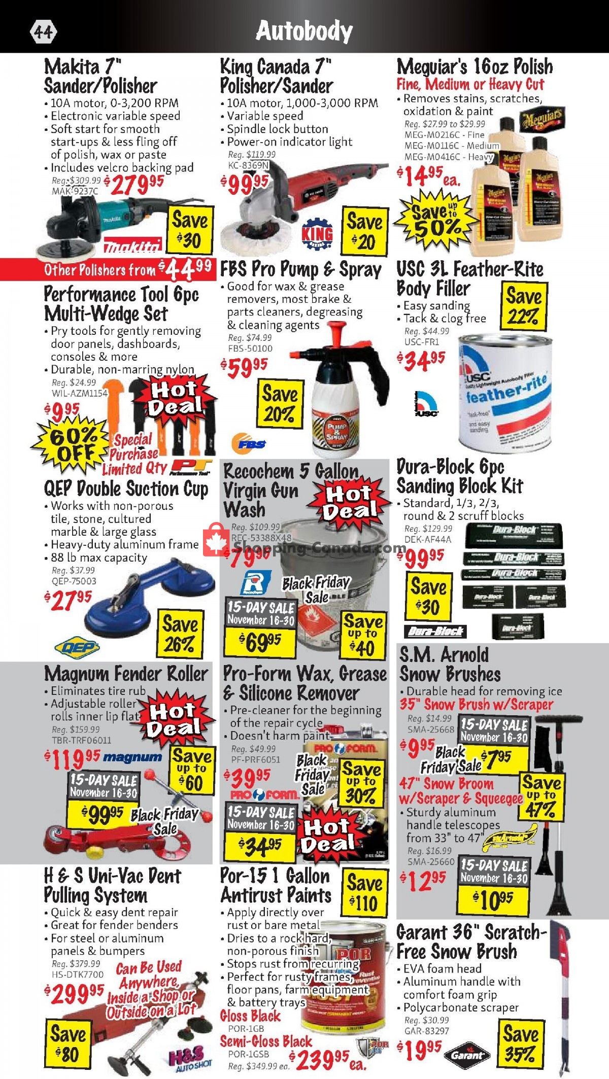 KMS Tools & Equipment flyer from Wednesday November 1, 2023 to Thursday November 30, 2023 - page 44