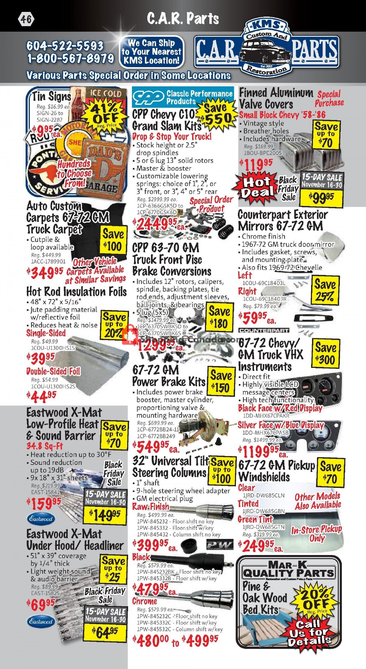 KMS Tools & Equipment flyer from Wednesday November 1, 2023 to Thursday November 30, 2023 - page 46