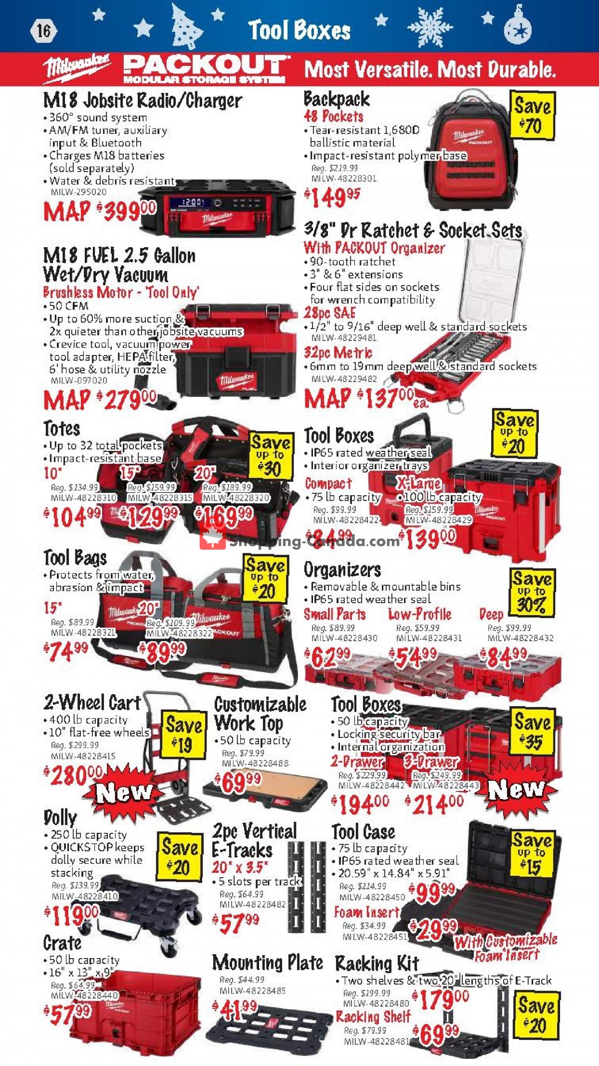 KMS Tools & Equipment flyer from Wednesday December 1, 2021 to Friday December 31, 2021 - page 16