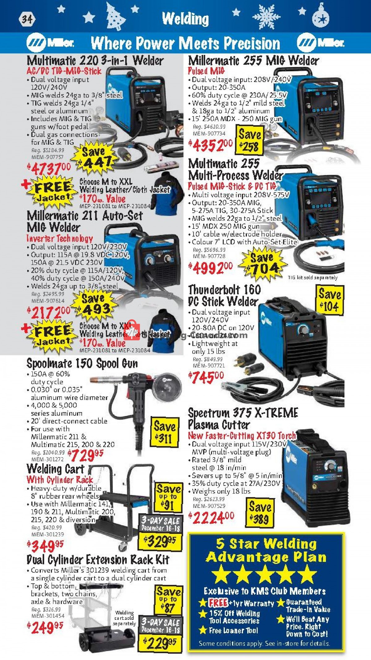 KMS Tools & Equipment flyer from Wednesday December 1, 2021 to Friday December 31, 2021 - page 34