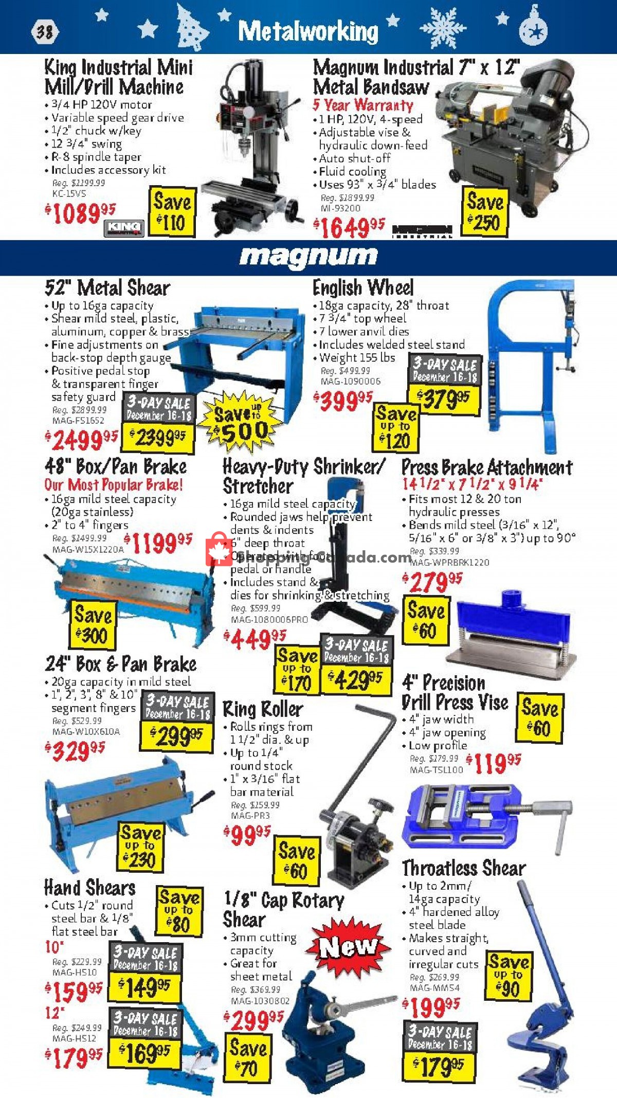 KMS Tools & Equipment flyer from Wednesday December 1, 2021 to Friday December 31, 2021 - page 38