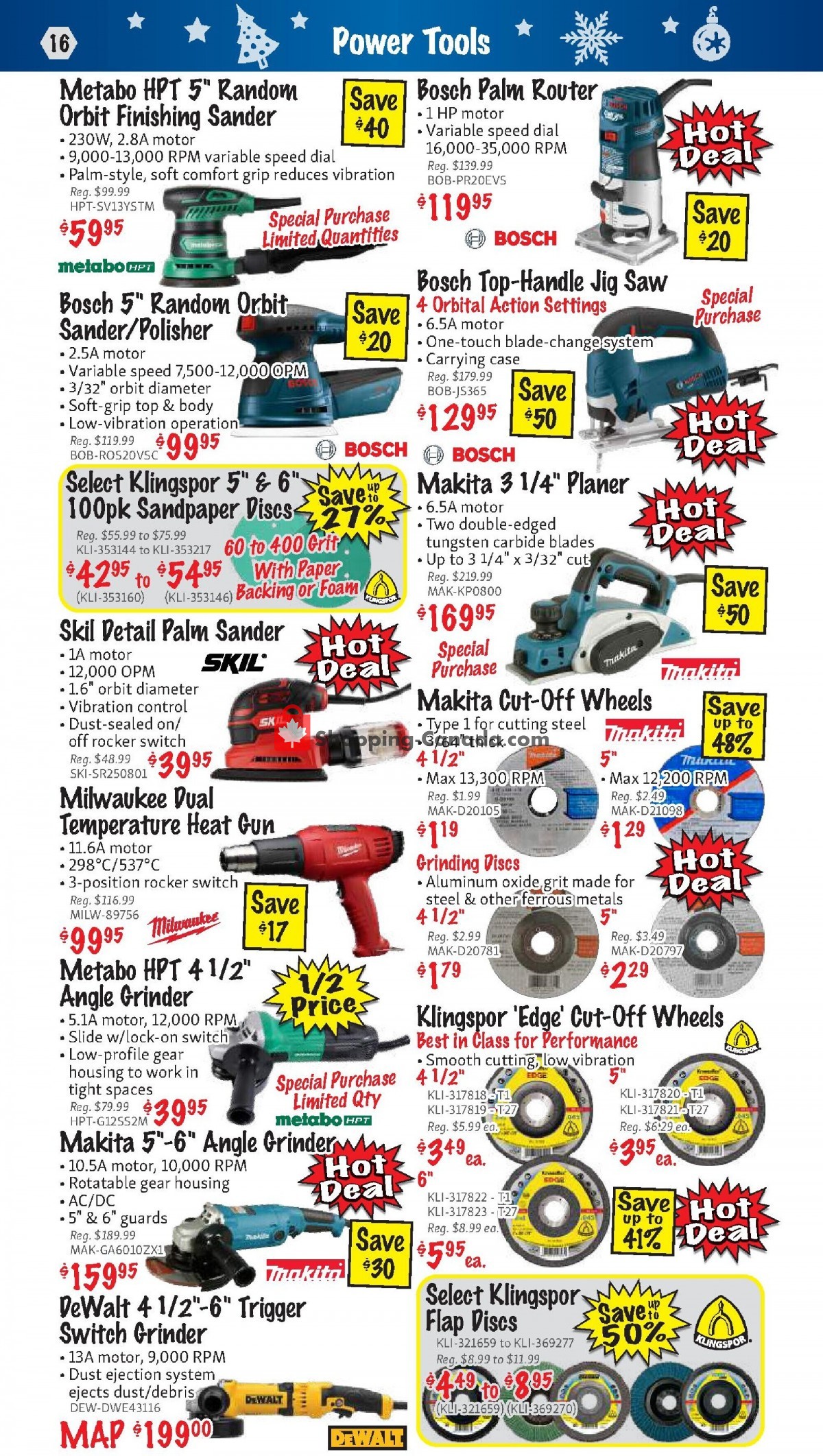 KMS Tools & Equipment flyer from Friday December 1, 2023 to Sunday December 31, 2023 - page 16