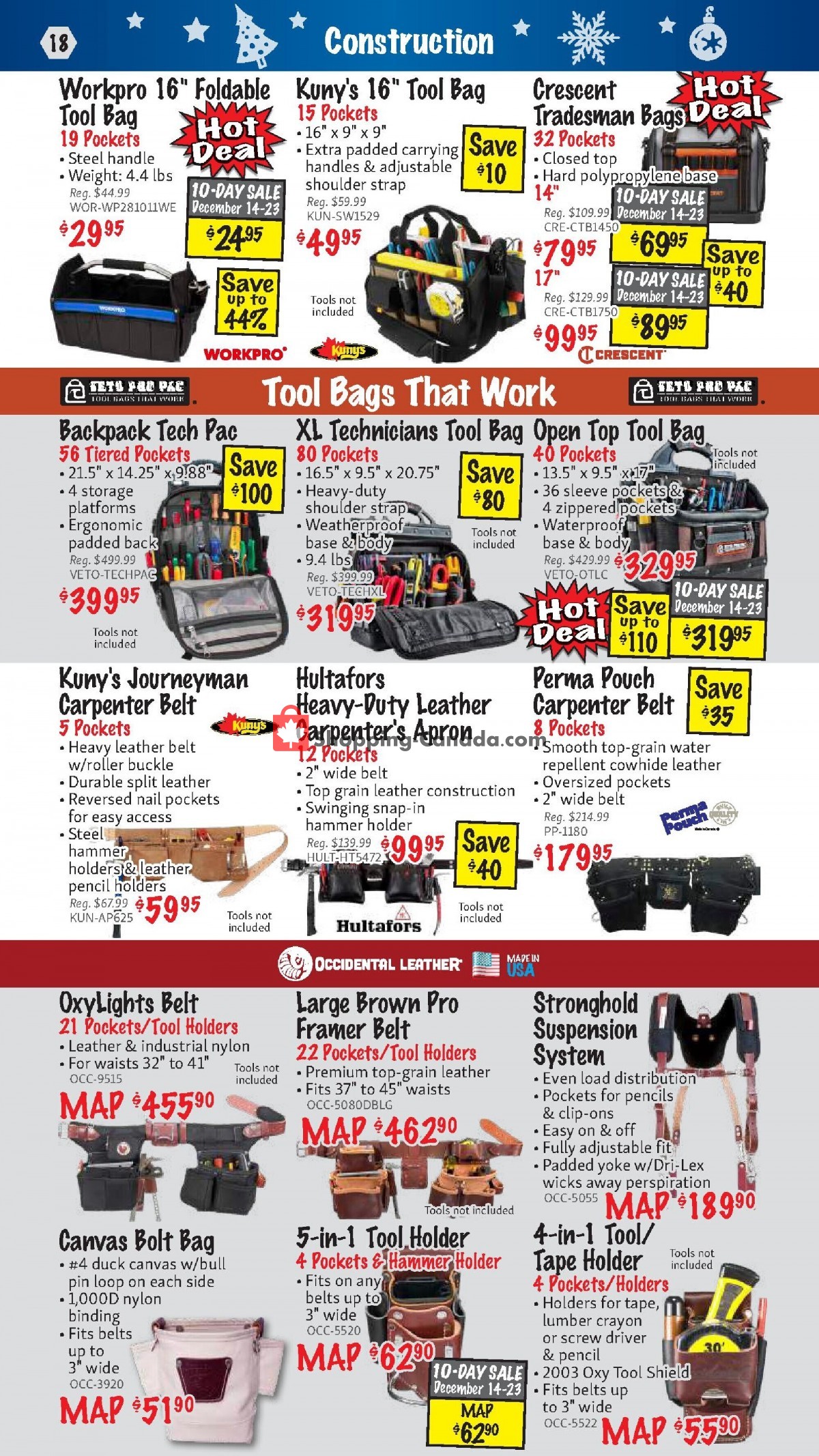 KMS Tools & Equipment flyer from Friday December 1, 2023 to Sunday December 31, 2023 - page 18