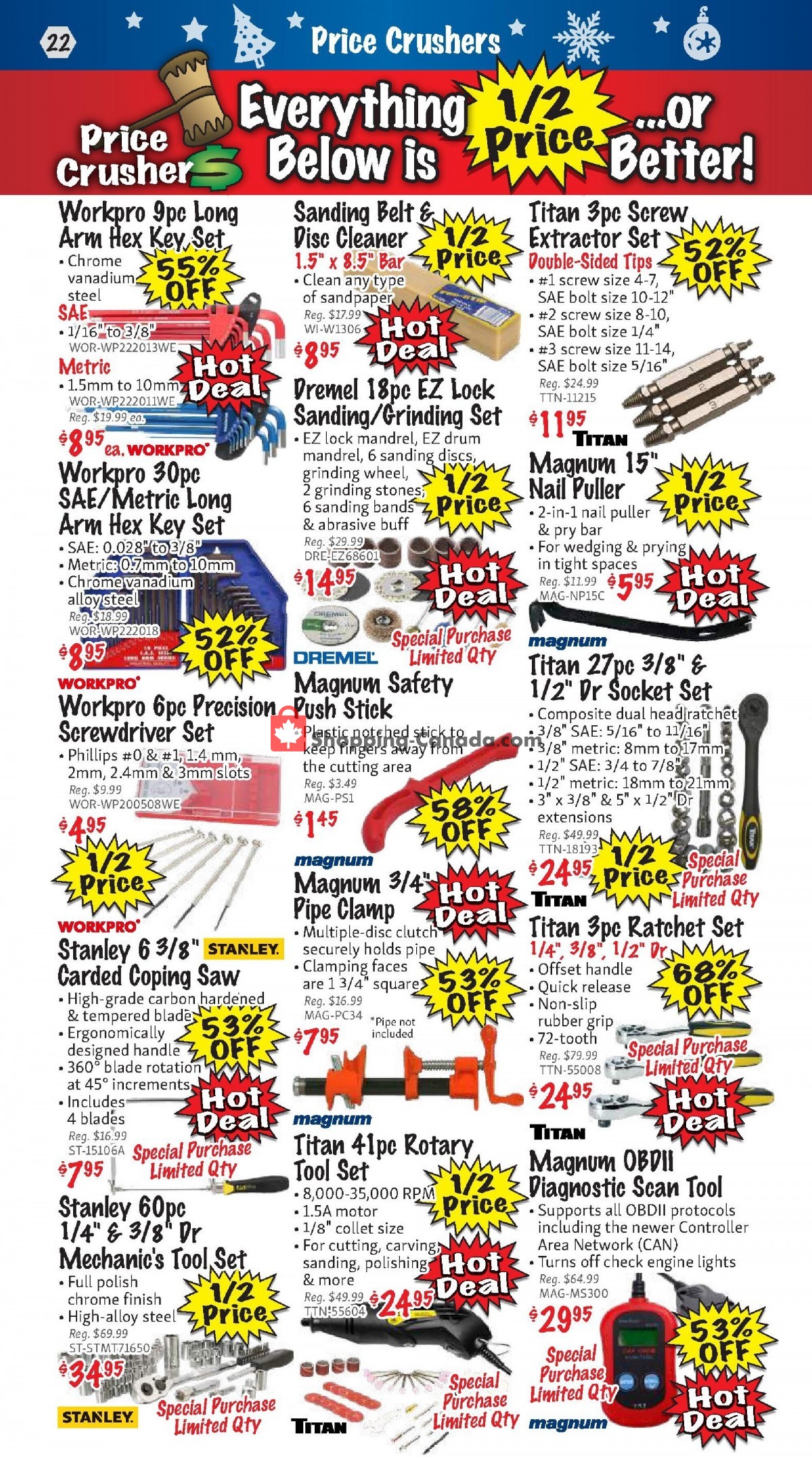 KMS Tools & Equipment flyer from Friday December 1, 2023 to Sunday December 31, 2023 - page 22