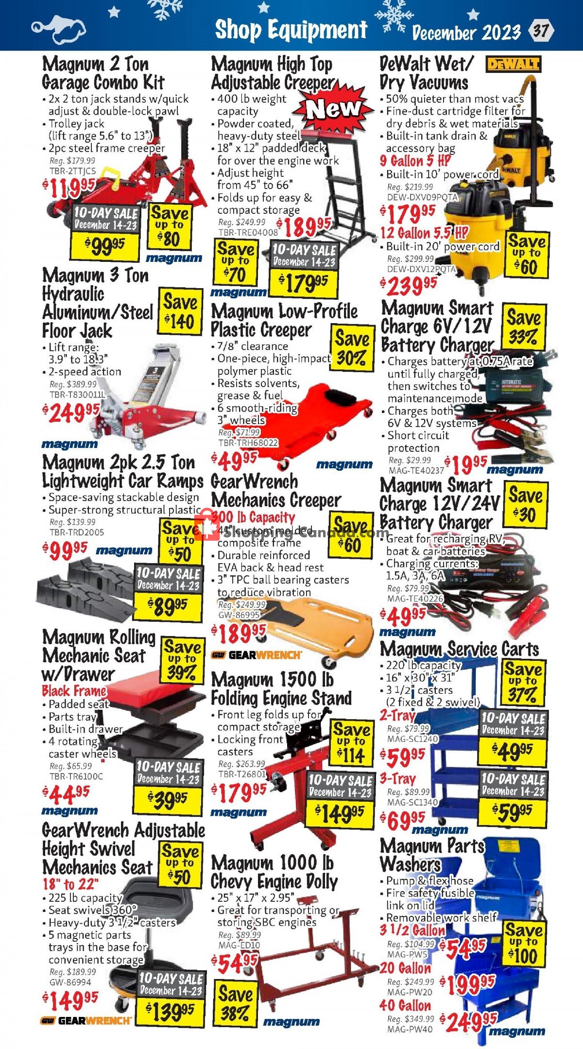 KMS Tools & Equipment flyer from Friday December 1, 2023 to Sunday December 31, 2023 - page 37
