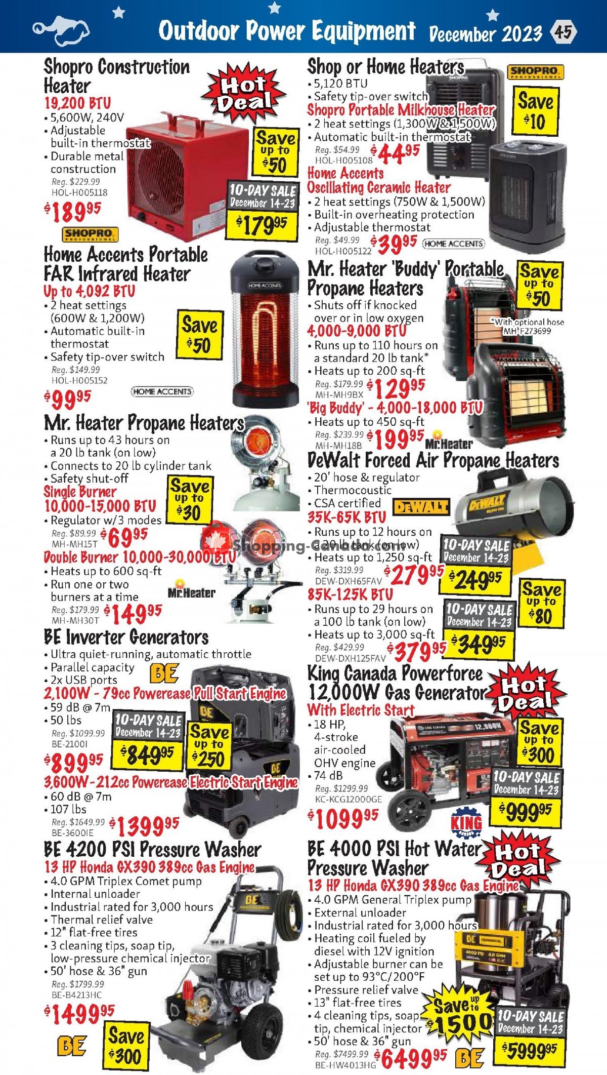 KMS Tools & Equipment flyer from Friday December 1, 2023 to Sunday December 31, 2023 - page 45