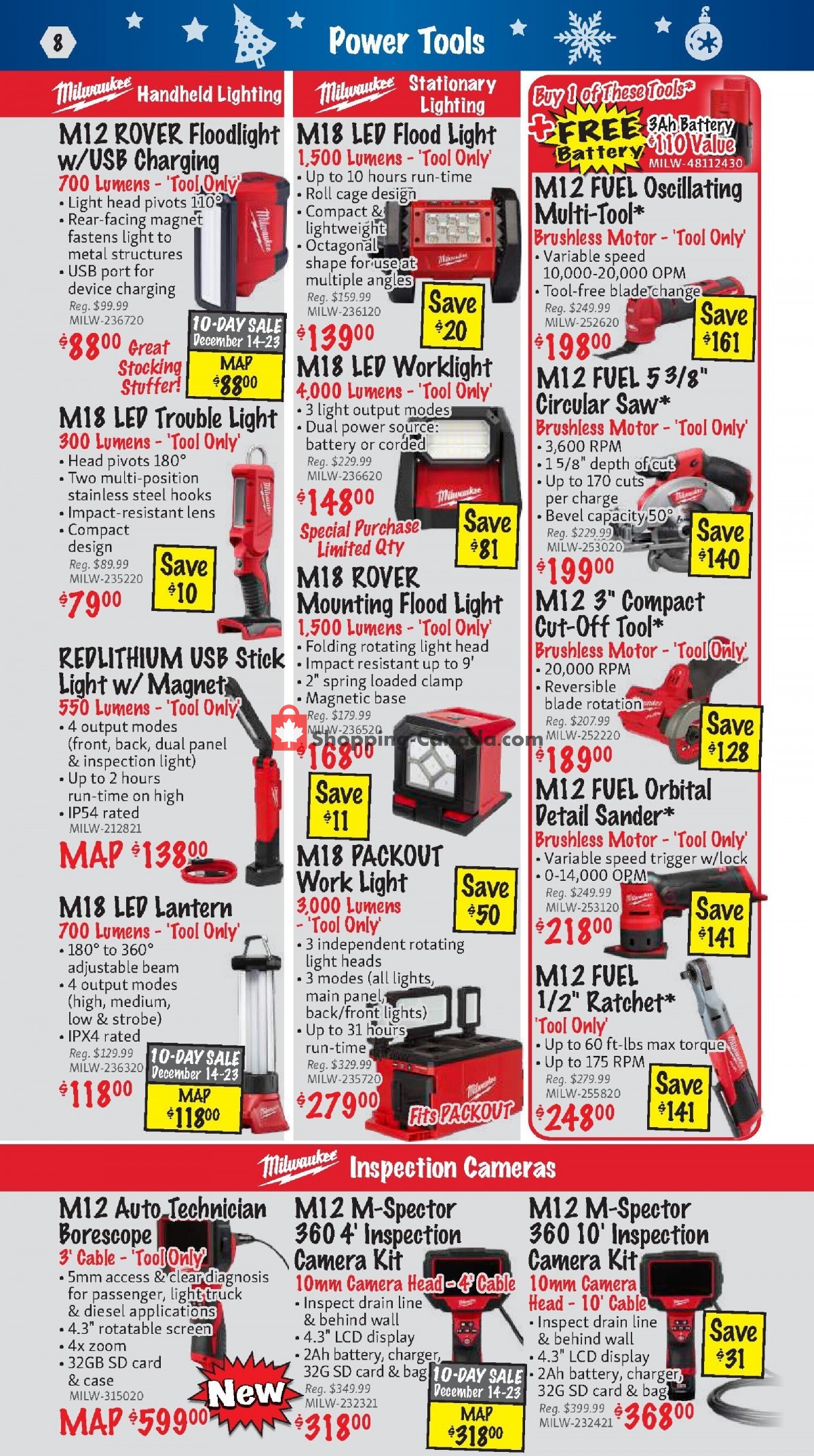 KMS Tools & Equipment flyer from Friday December 1, 2023 to Sunday December 31, 2023 - page 8