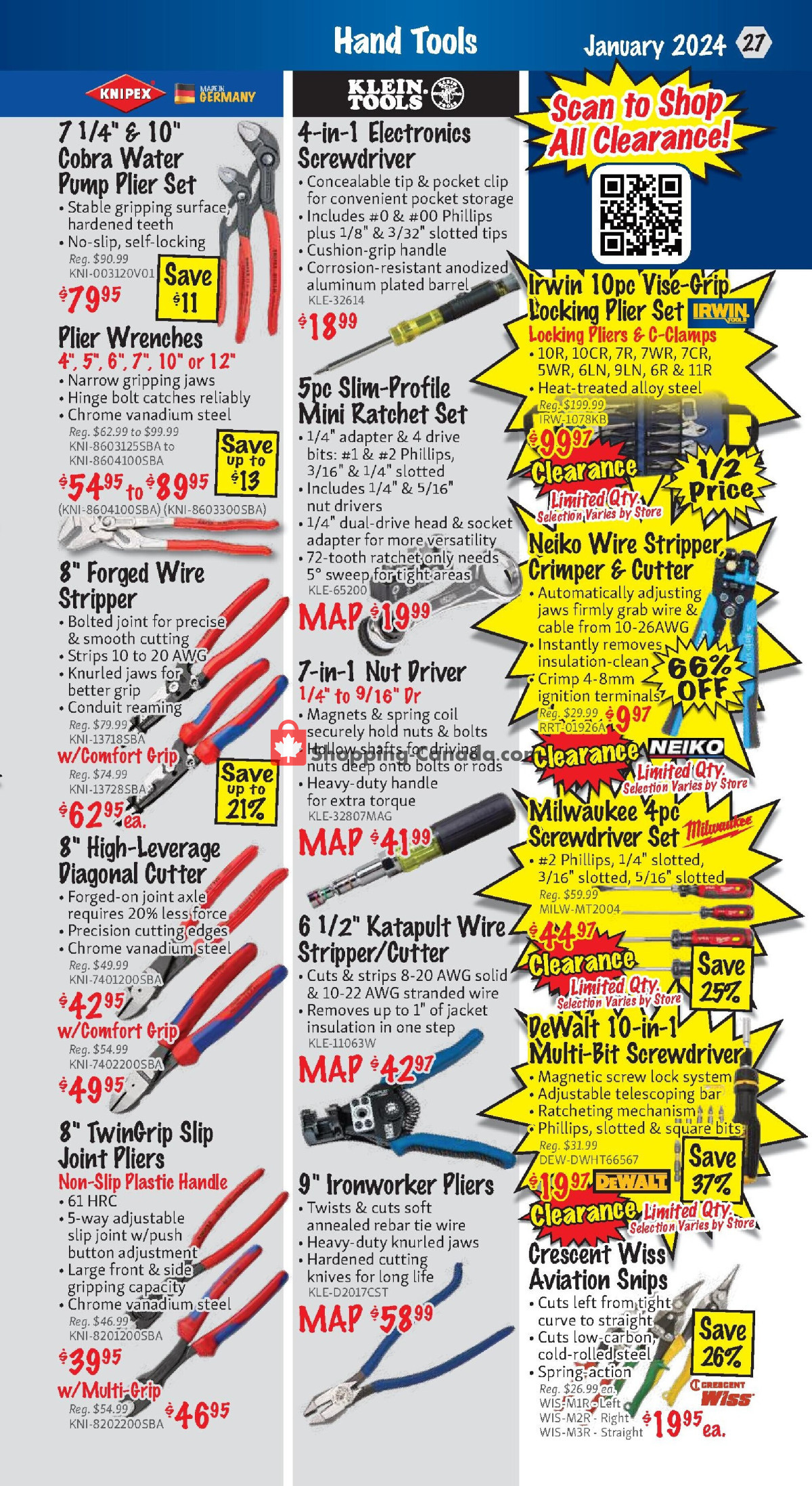 KMS Tools & Equipment flyer from Thursday February 1, 2024 to Thursday February 29, 2024 - page 27