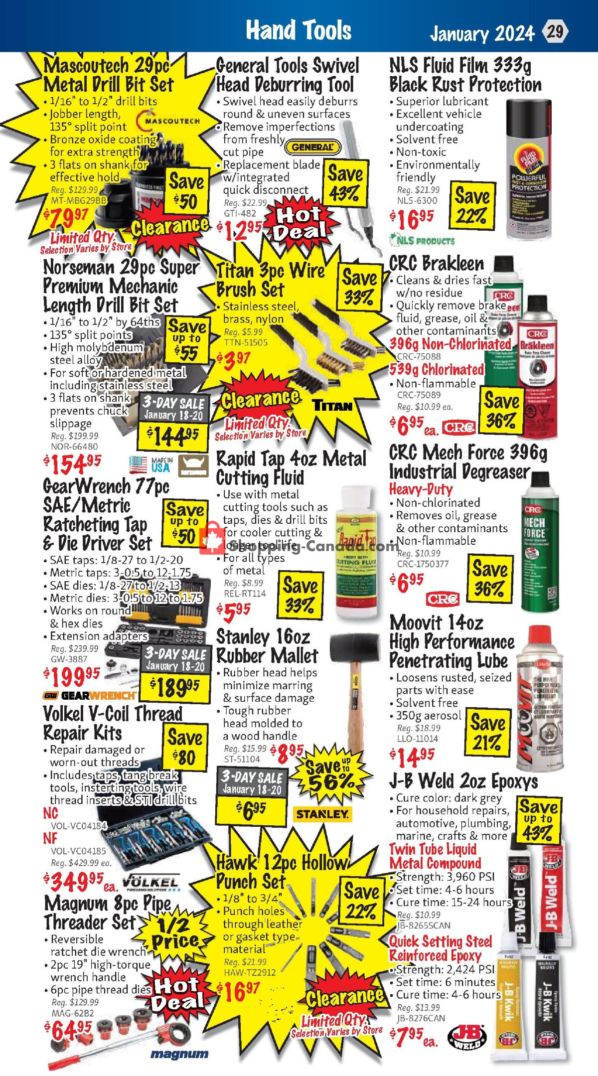 KMS Tools & Equipment flyer from Thursday February 1, 2024 to Thursday February 29, 2024 - page 29