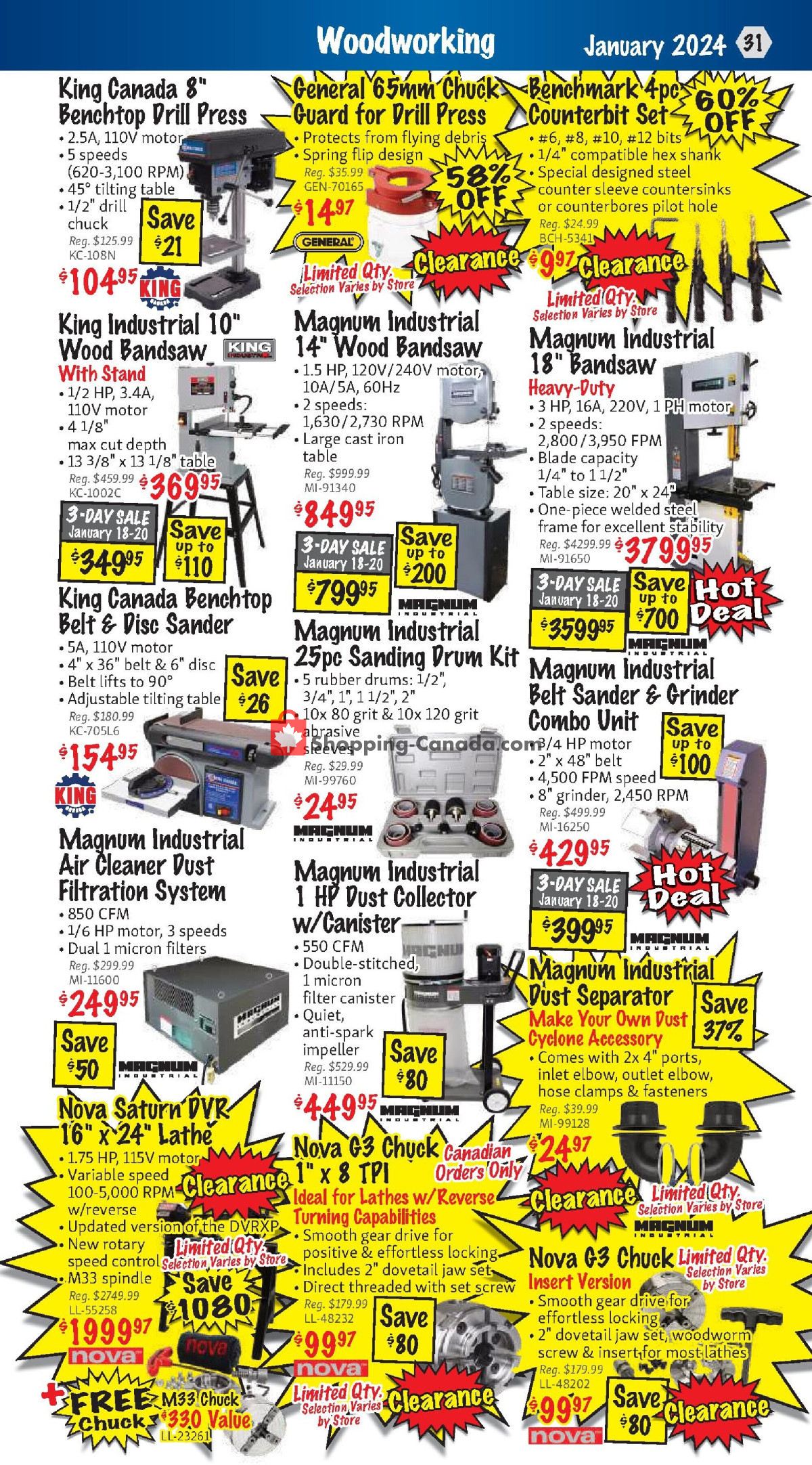 KMS Tools & Equipment flyer from Thursday February 1, 2024 to Thursday February 29, 2024 - page 31