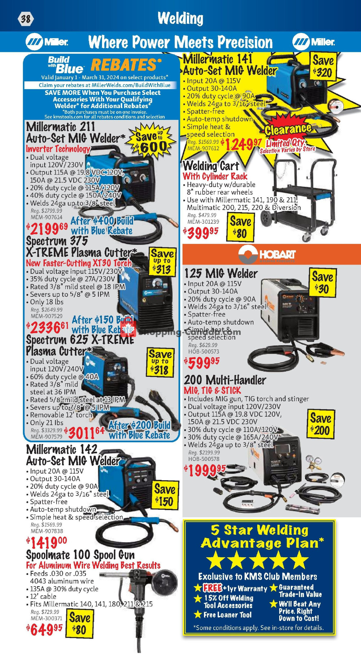 KMS Tools & Equipment flyer from Thursday February 1, 2024 to Thursday February 29, 2024 - page 38