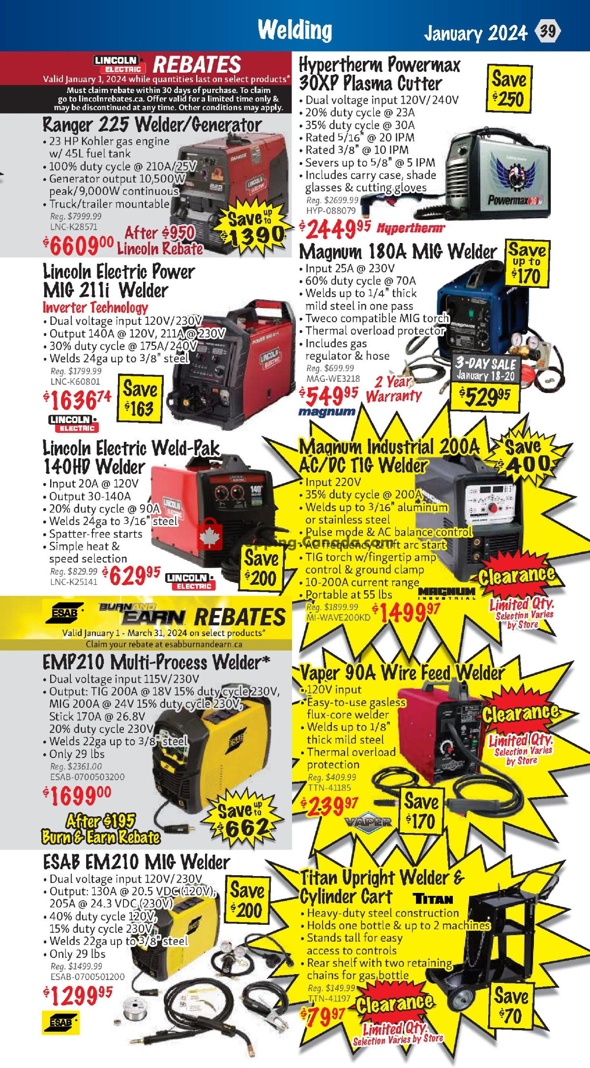 KMS Tools & Equipment flyer from Thursday February 1, 2024 to Thursday February 29, 2024 - page 39