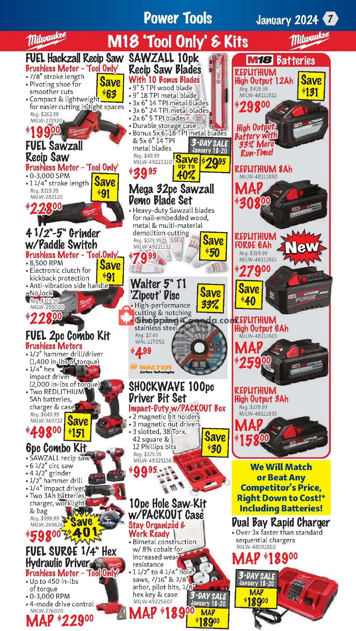KMS Tools & Equipment flyer from Thursday February 1, 2024 to Thursday February 29, 2024 - page 7