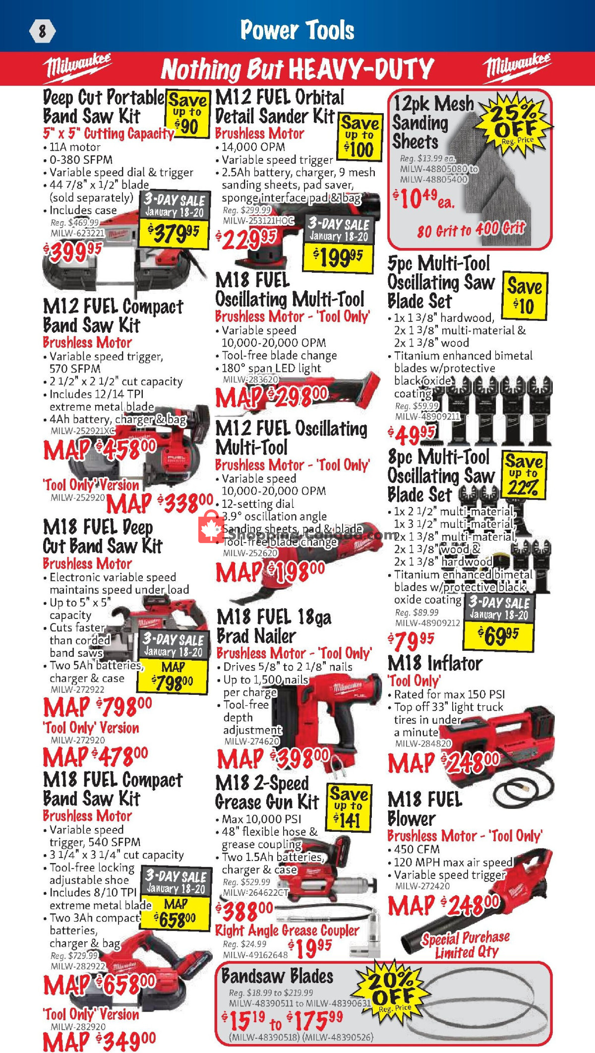 KMS Tools & Equipment flyer from Thursday February 1, 2024 to Thursday February 29, 2024 - page 8