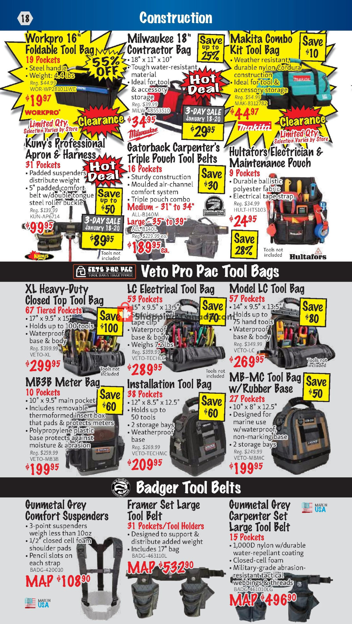 KMS Tools & Equipment flyer from Monday January 1, 2024 to Wednesday January 31, 2024 - page 18