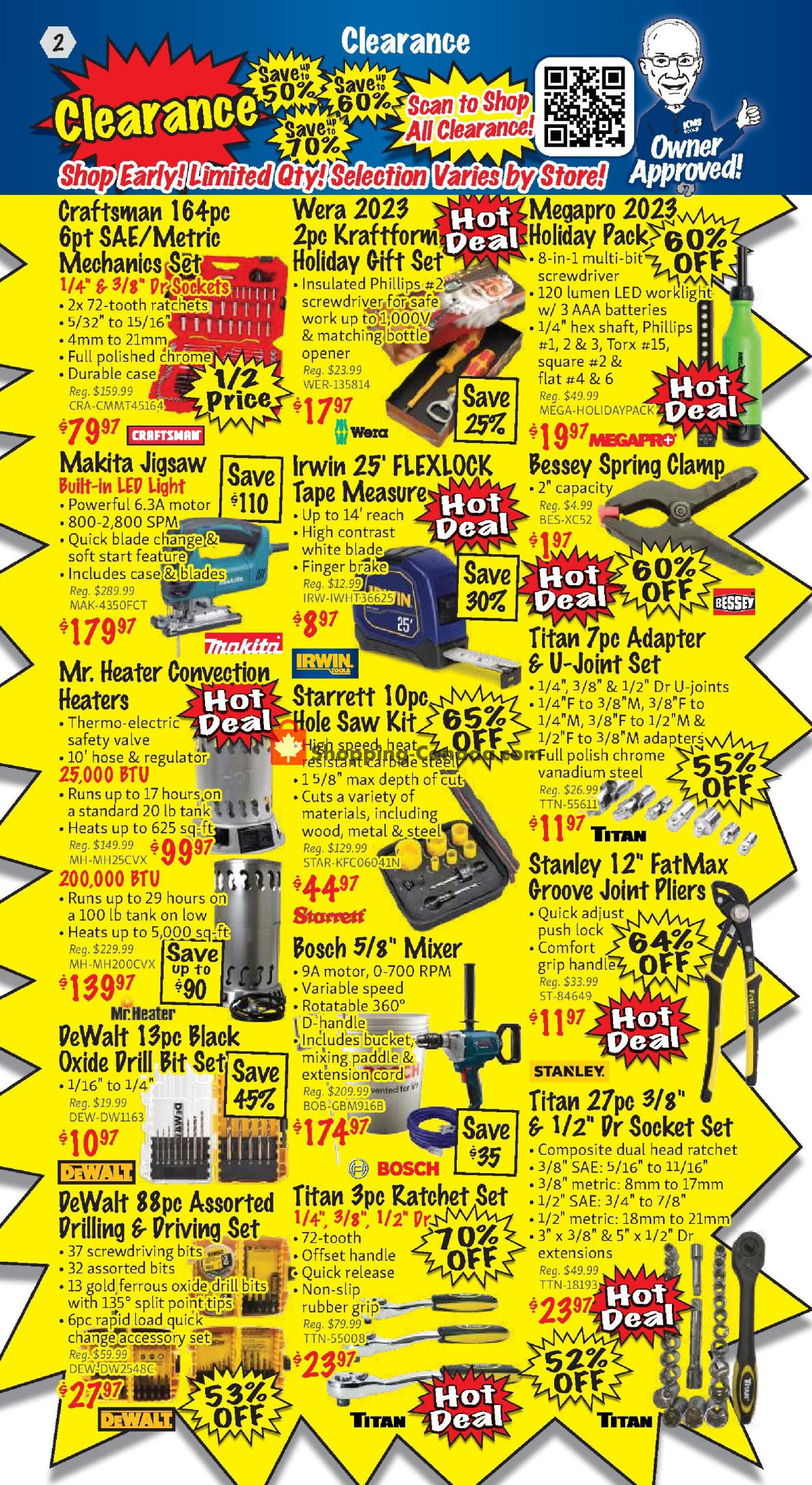 KMS Tools & Equipment flyer from Monday January 1, 2024 to Wednesday January 31, 2024 - page 2