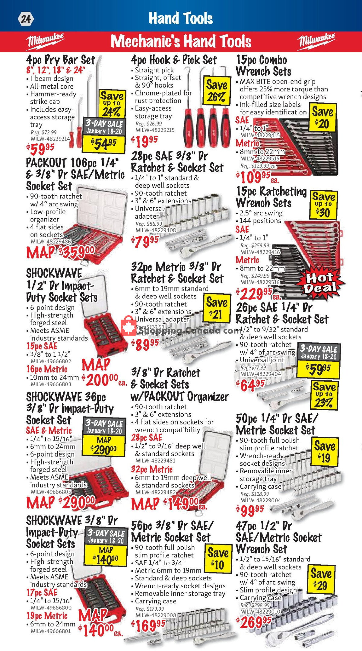 KMS Tools & Equipment flyer from Monday January 1, 2024 to Wednesday January 31, 2024 - page 24