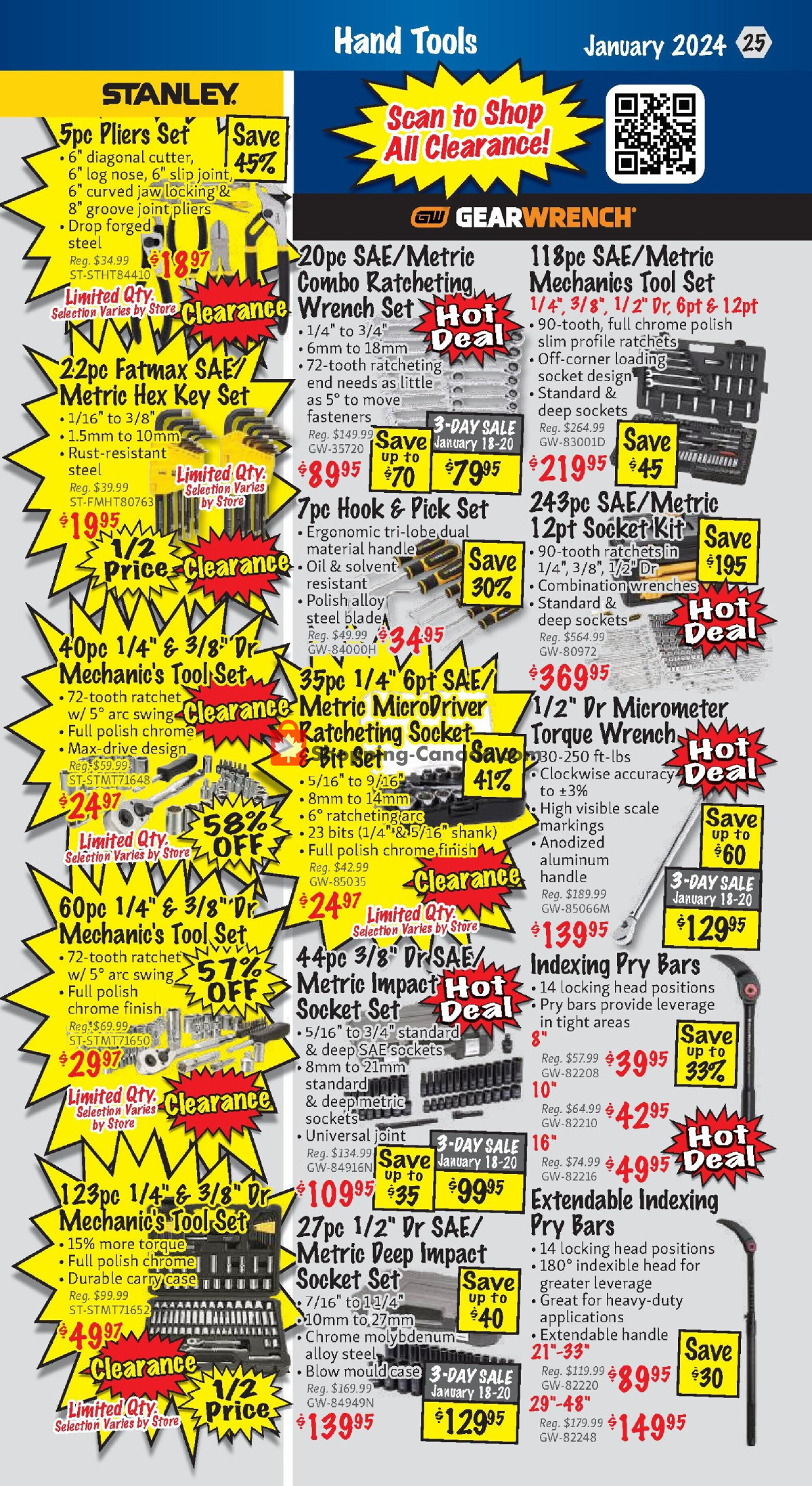KMS Tools & Equipment flyer from Monday January 1, 2024 to Wednesday January 31, 2024 - page 25