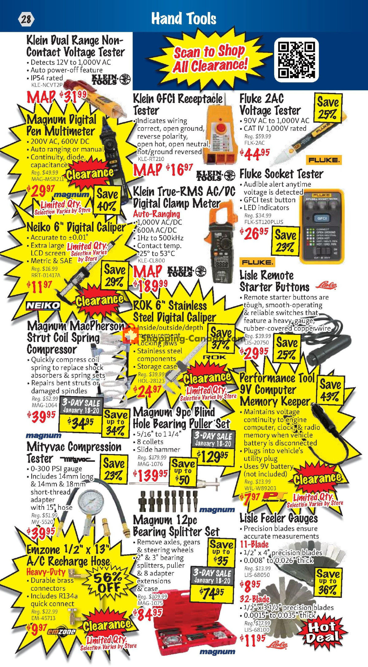 KMS Tools & Equipment flyer from Monday January 1, 2024 to Wednesday January 31, 2024 - page 28