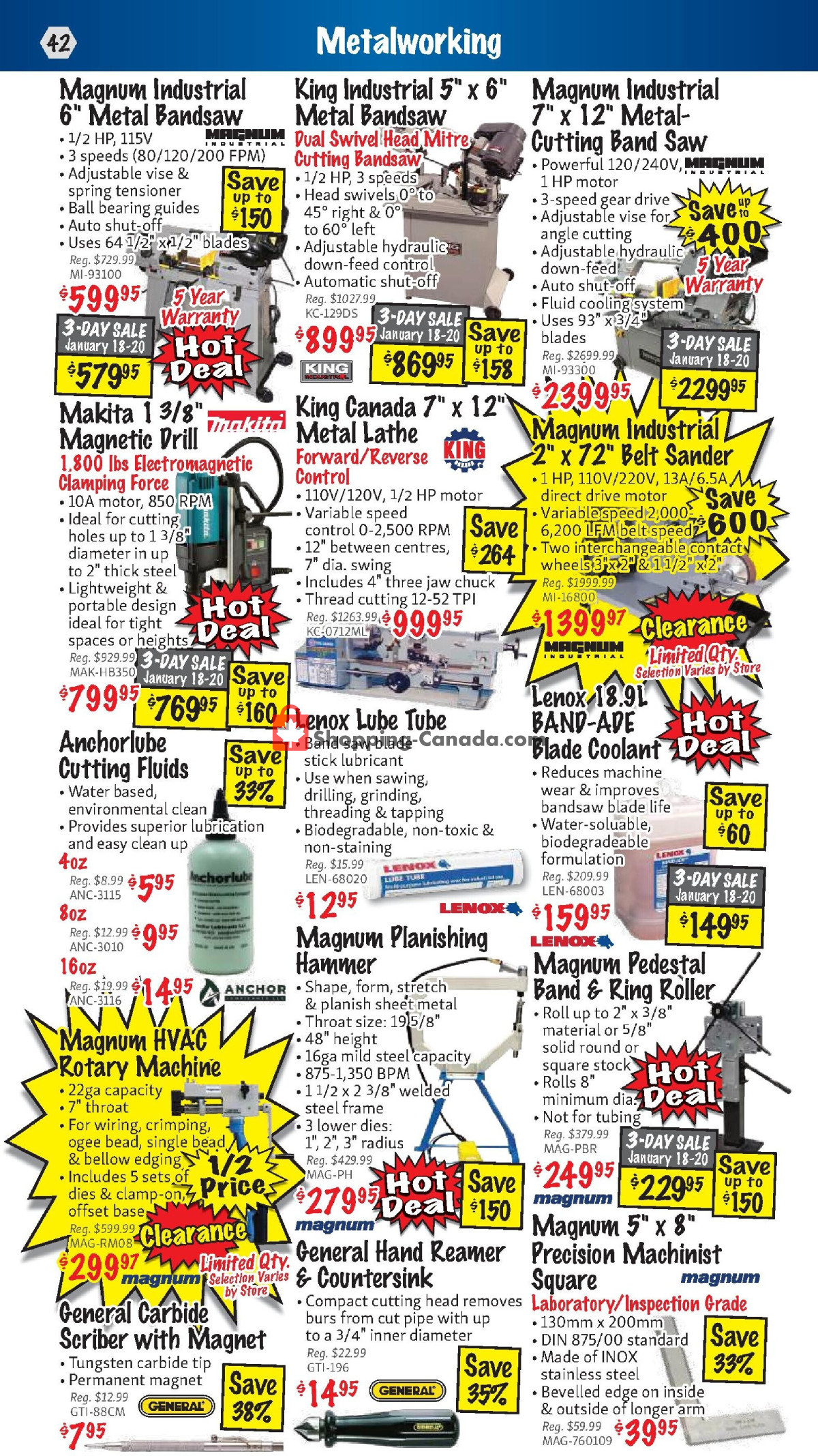 KMS Tools & Equipment flyer from Monday January 1, 2024 to Wednesday January 31, 2024 - page 42