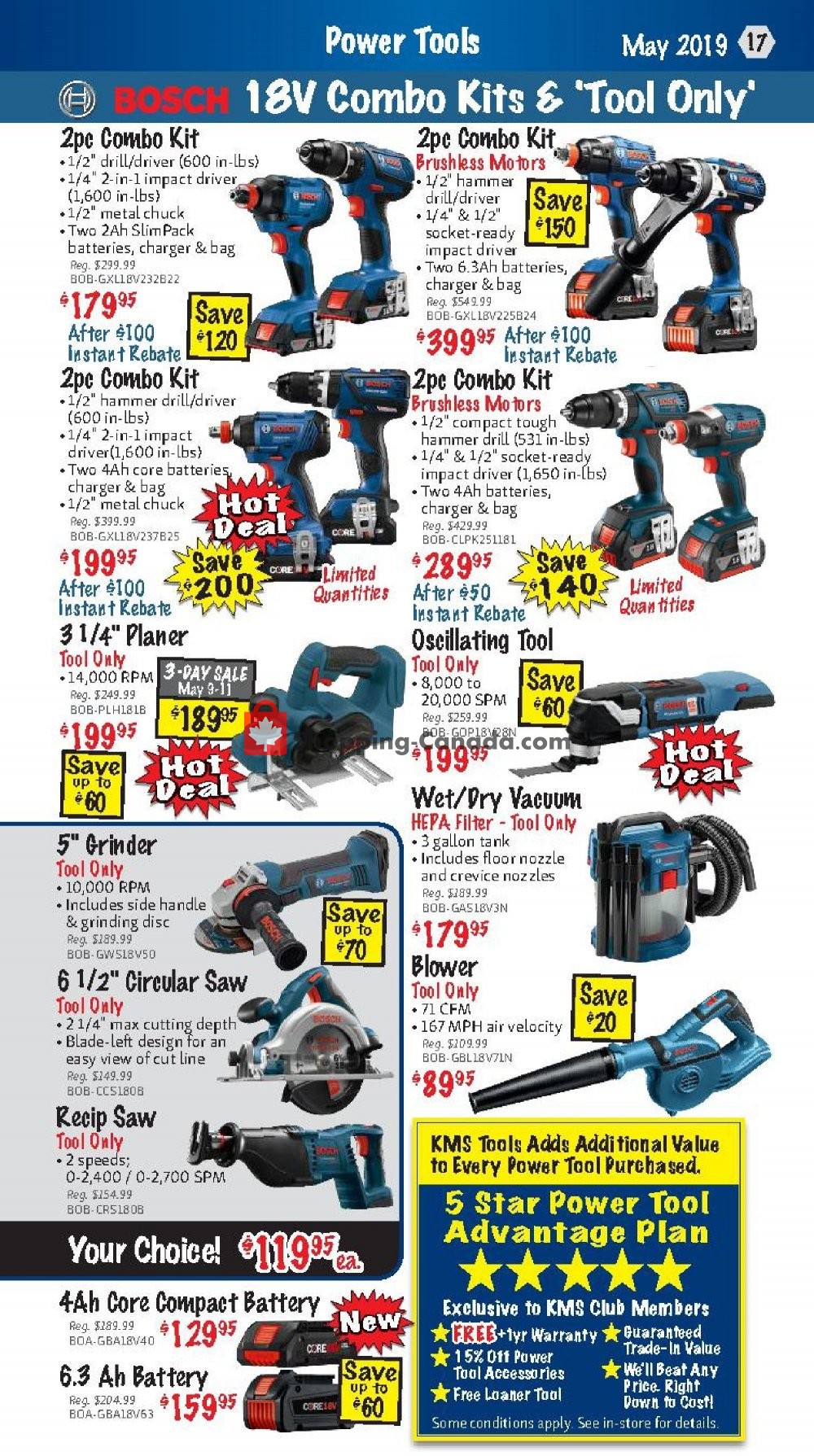 KMS Tools & Equipment flyer from Wednesday May 1, 2019 to Friday May 31, 2019 - page 17