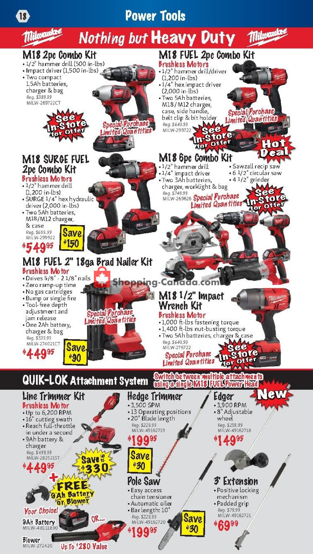 KMS Tools & Equipment flyer from Wednesday May 1, 2019 to Friday May 31, 2019 - page 18