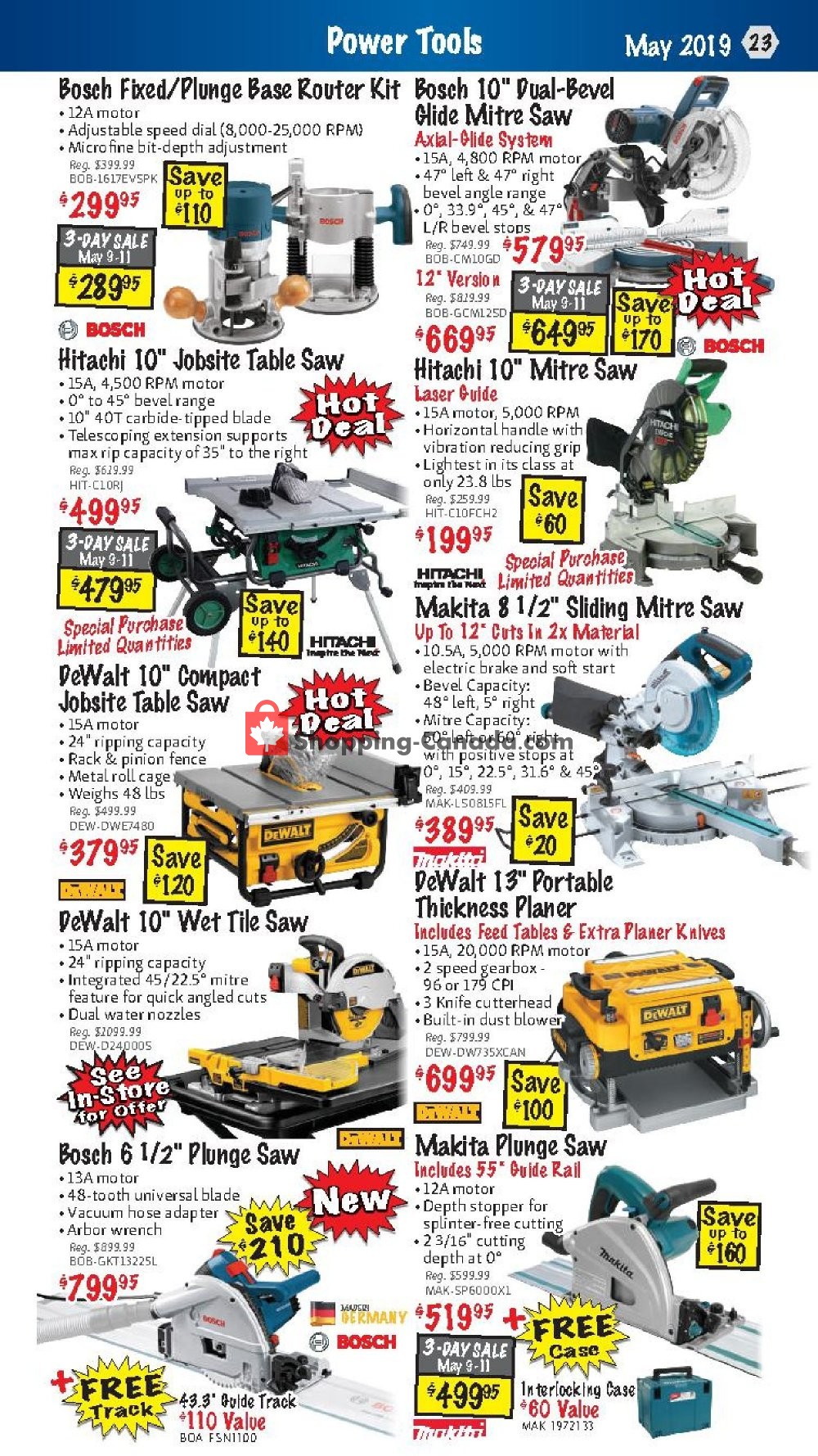KMS Tools & Equipment flyer from Wednesday May 1, 2019 to Friday May 31, 2019 - page 23