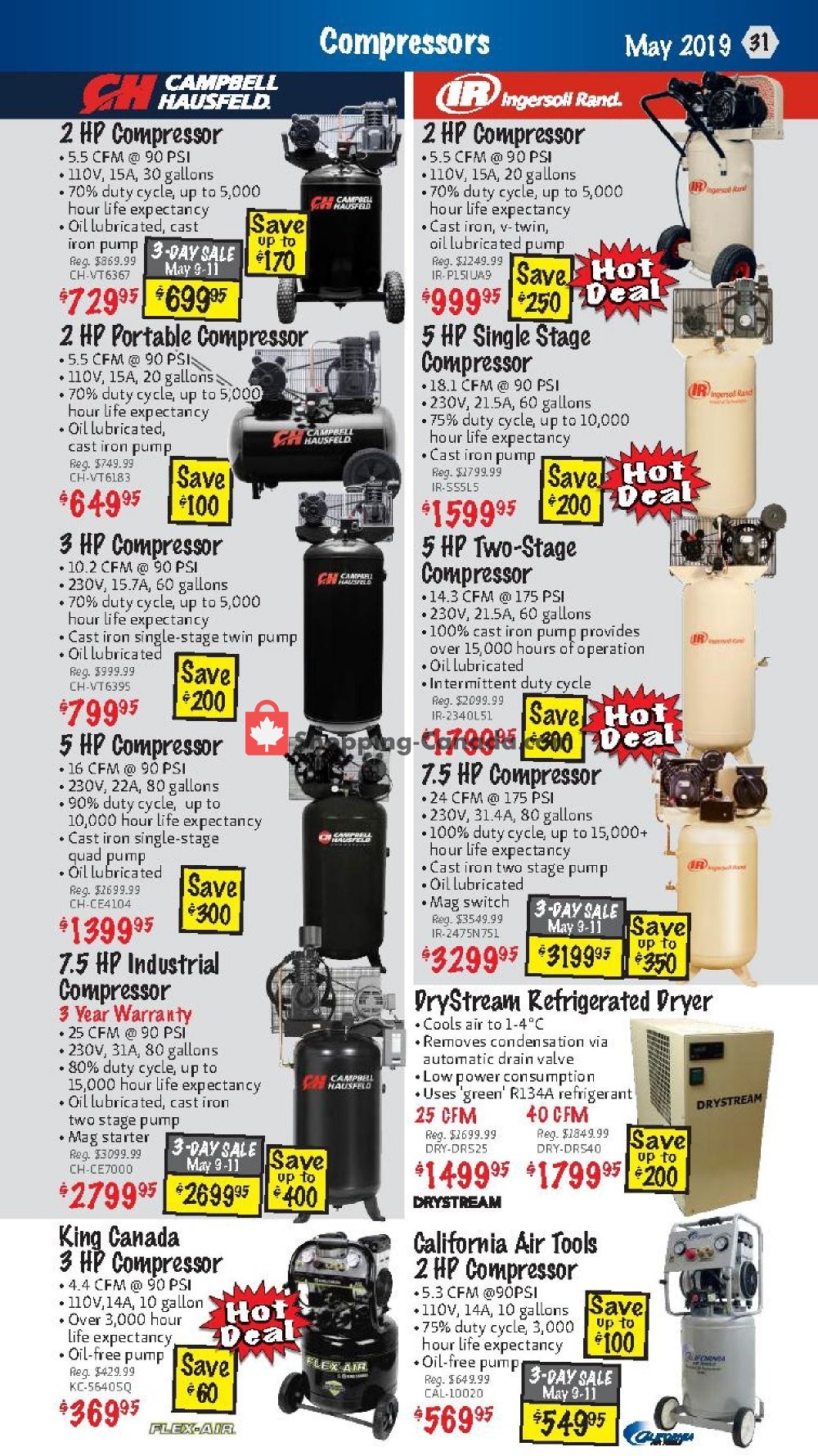 KMS Tools & Equipment flyer from Wednesday May 1, 2019 to Friday May 31, 2019 - page 31