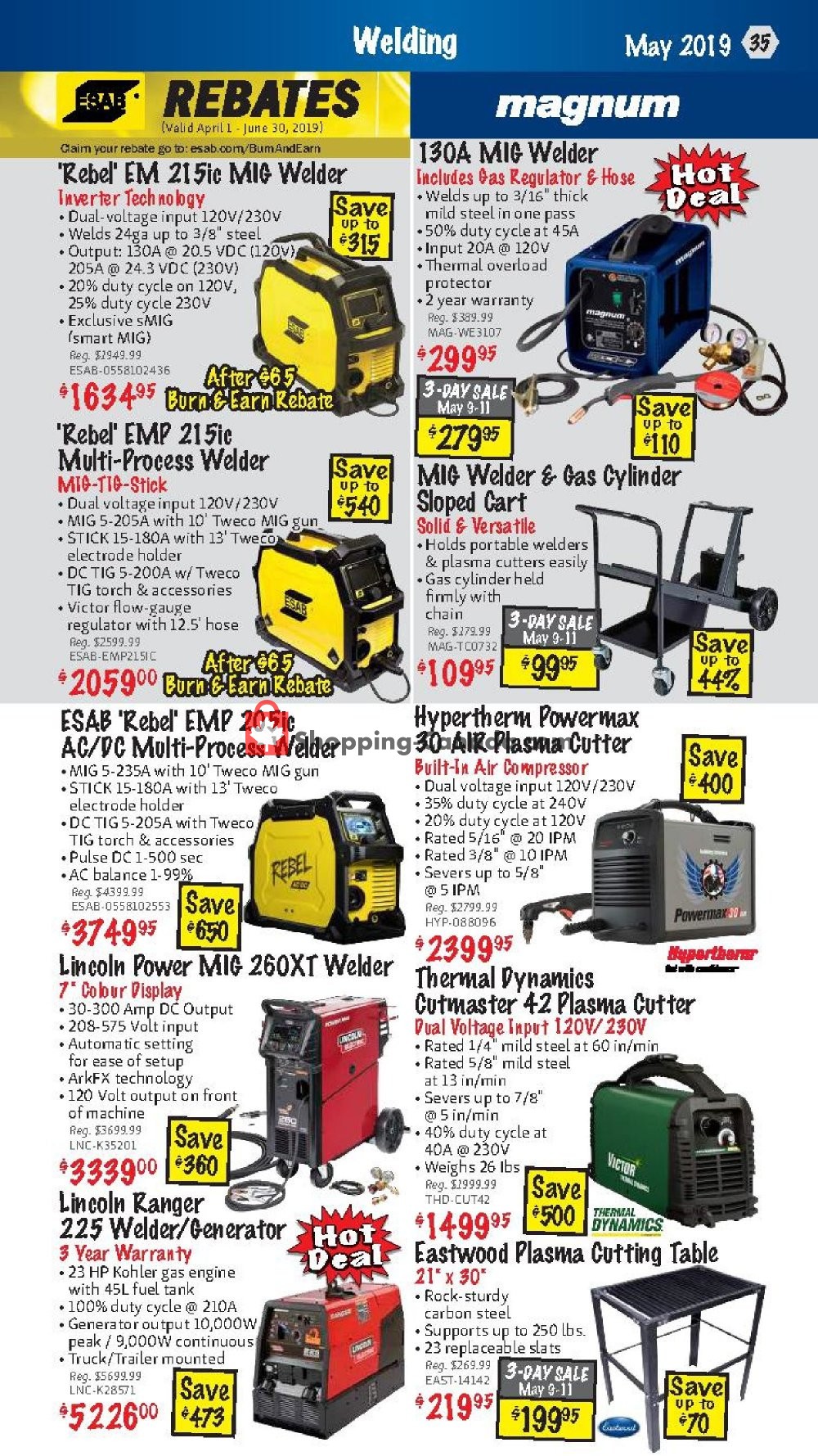 KMS Tools & Equipment flyer from Wednesday May 1, 2019 to Friday May 31, 2019 - page 35