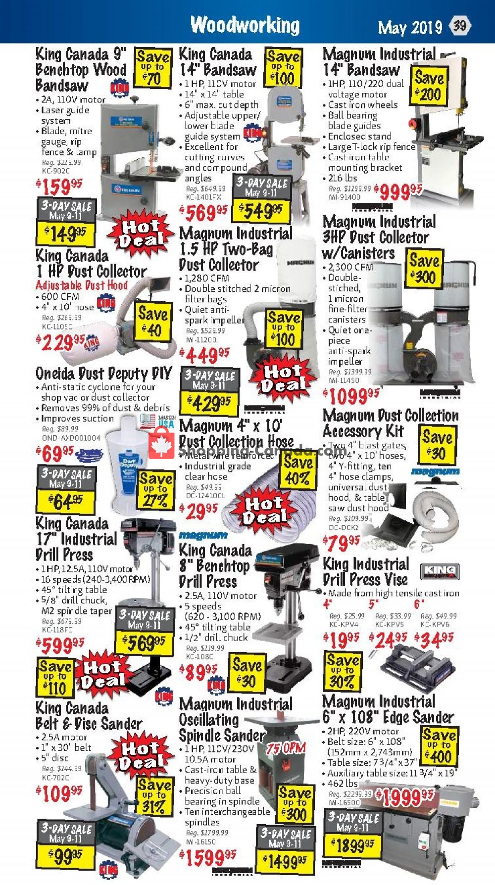KMS Tools & Equipment flyer from Wednesday May 1, 2019 to Friday May 31, 2019 - page 39