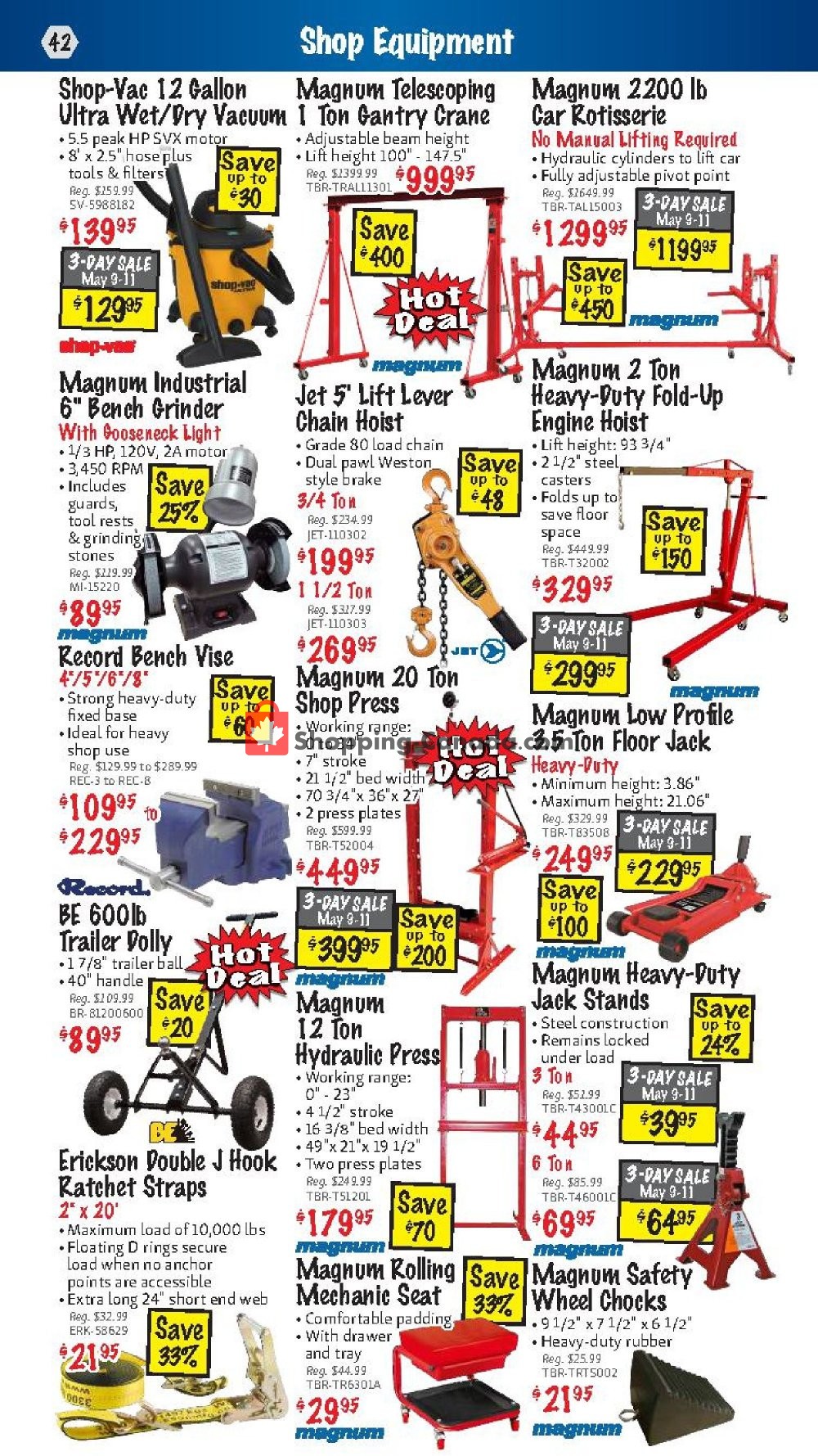 KMS Tools & Equipment flyer from Wednesday May 1, 2019 to Friday May 31, 2019 - page 42