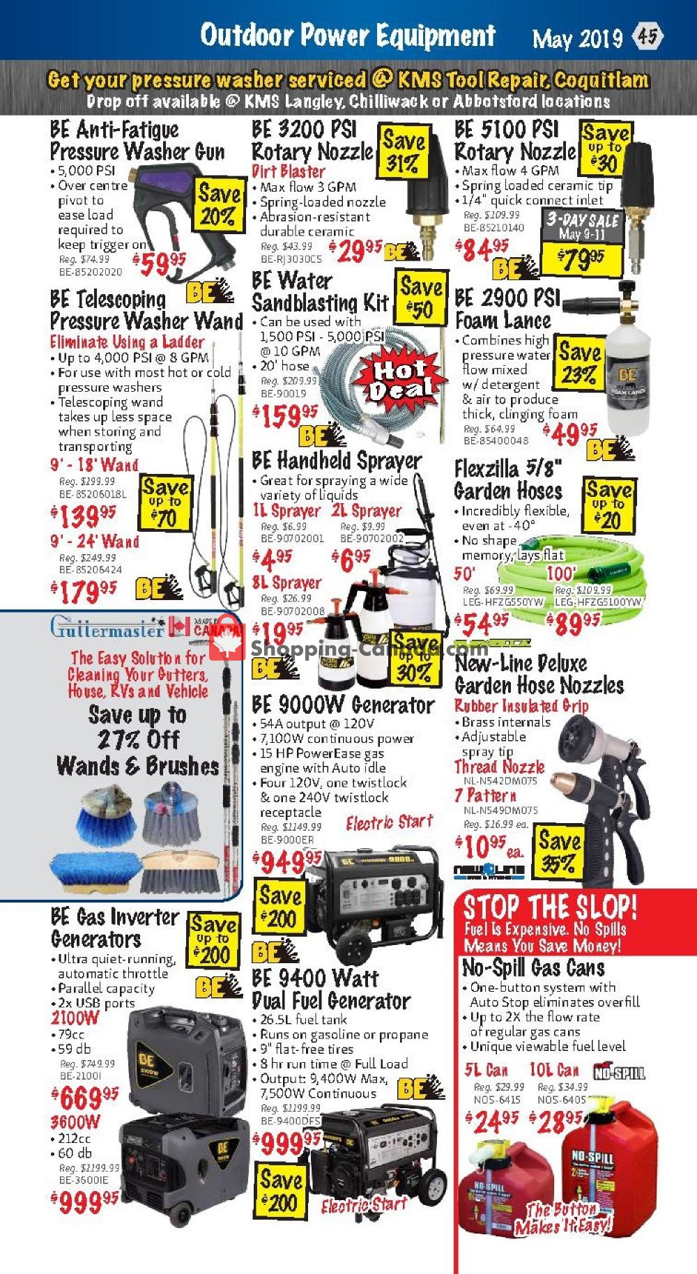 KMS Tools & Equipment flyer from Wednesday May 1, 2019 to Friday May 31, 2019 - page 45