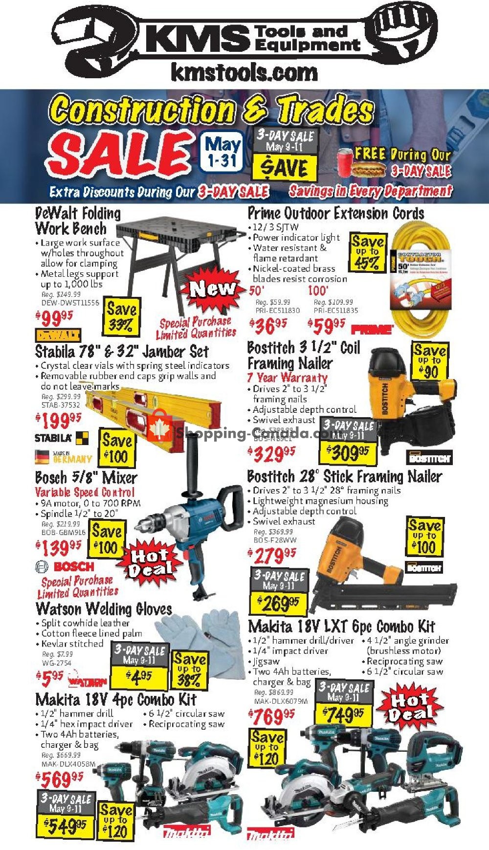 KMS Tools & Equipment flyer from Wednesday May 1, 2019 to Friday May 31, 2019 - page 48