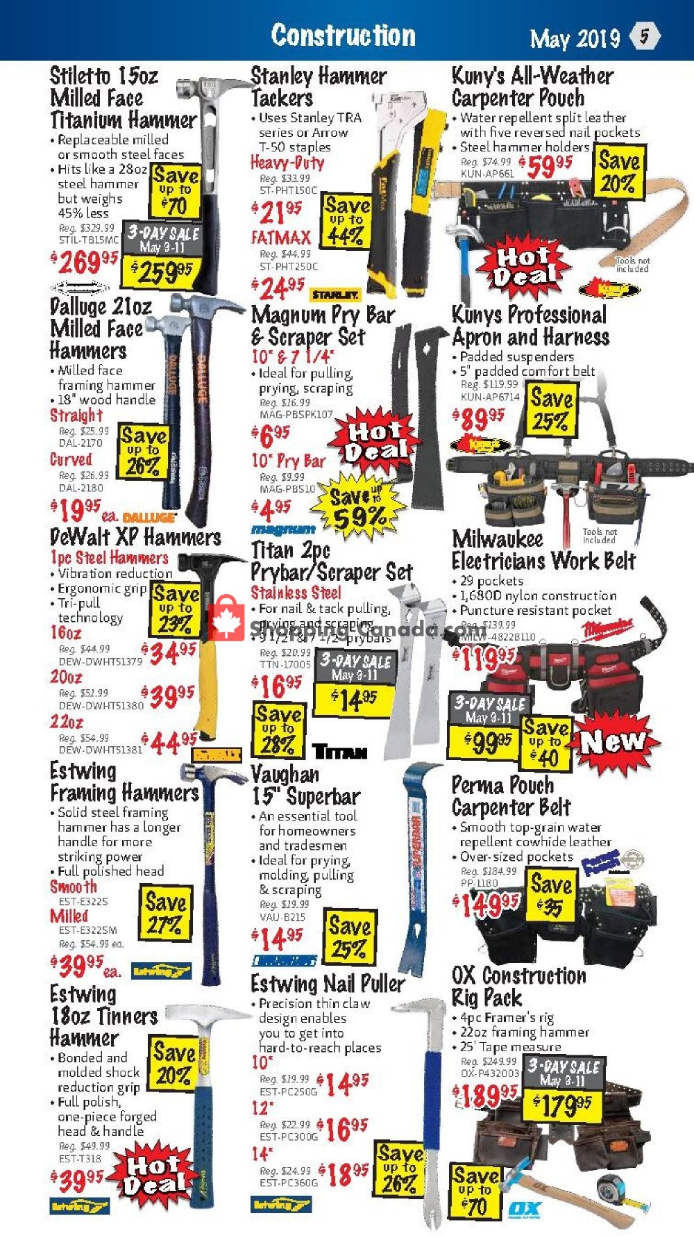 KMS Tools & Equipment flyer from Wednesday May 1, 2019 to Friday May 31, 2019 - page 5
