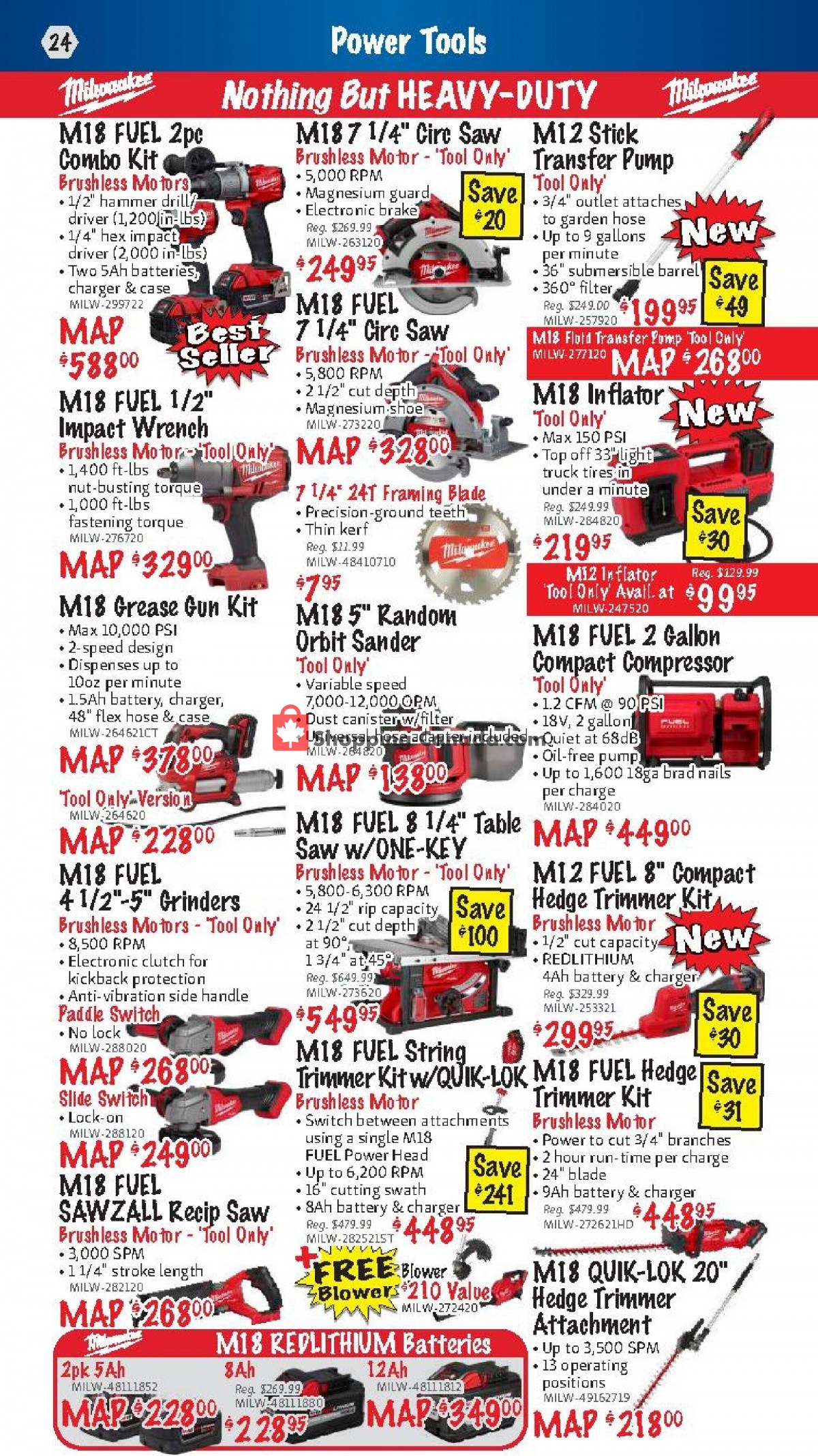 KMS Tools & Equipment flyer from Wednesday June 1, 2022 to Thursday June 30, 2022 - page 24