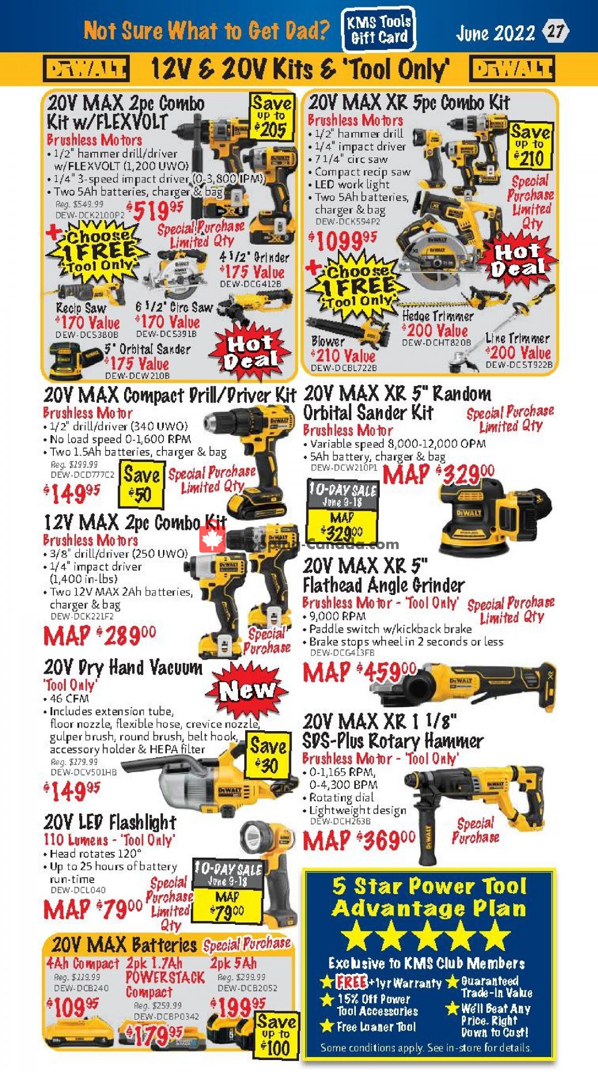 KMS Tools & Equipment flyer from Wednesday June 1, 2022 to Thursday June 30, 2022 - page 27